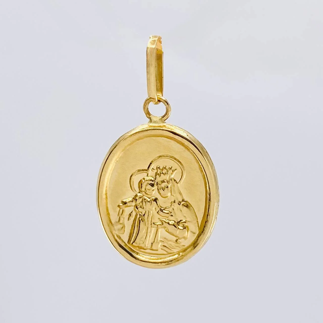 Dije Virgen Del Carmen 0.4 g / 3/4 in Oro Amarillo 18K - Image 2