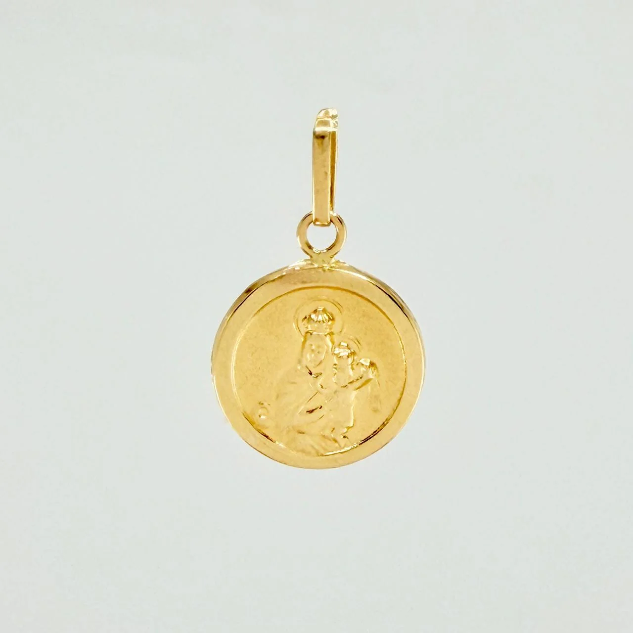Dije Virgen del Carmen 0.6g / 3/4 in Oro Amarillo 18K - Image 2