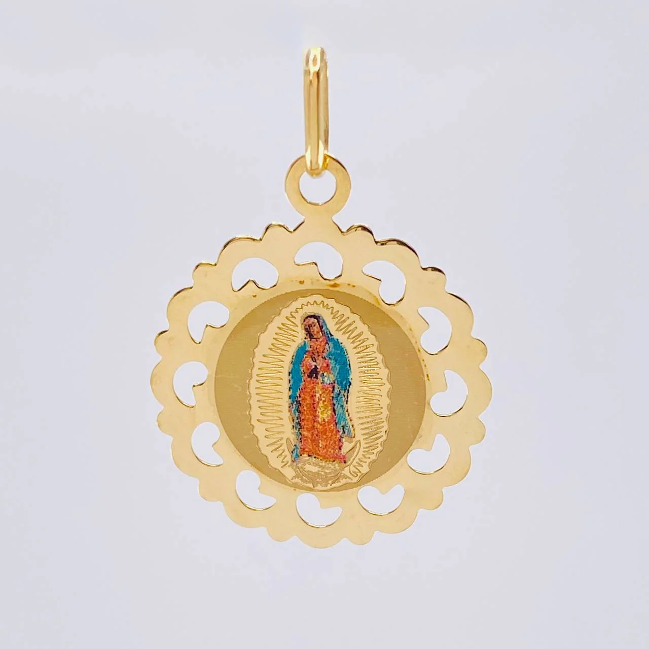 Dije Virgen Guadalupe 1.2 g / 1 in Oro Amarillo 18K - Image 2