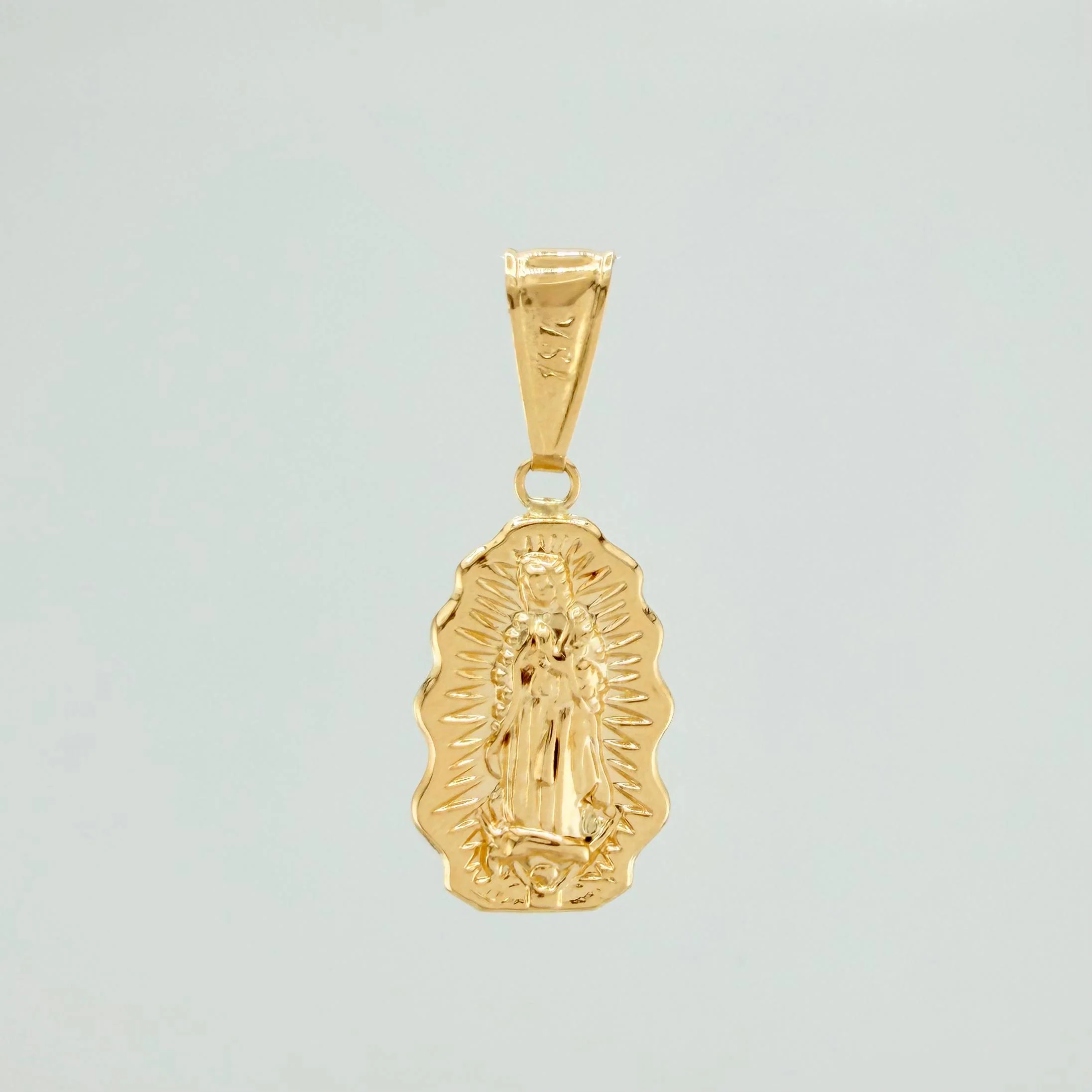 Dije Virgen Guadalupe 1.3 g / 1 1/4 in Oro Amarillo 18K