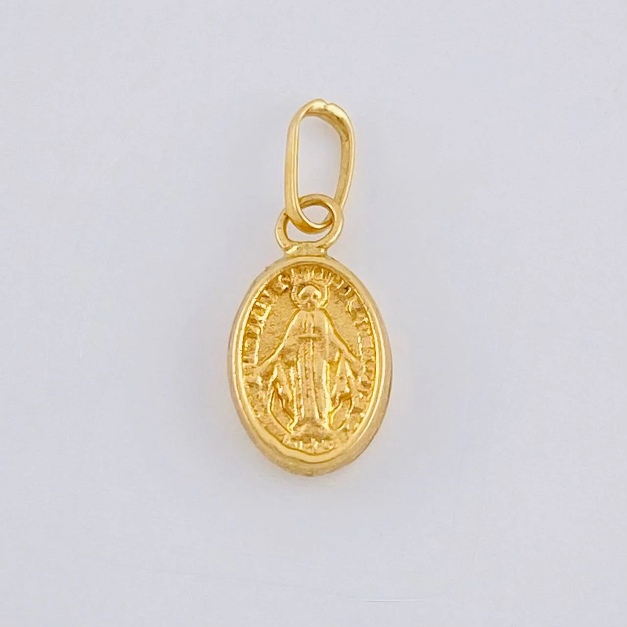 Dije Virgen Milagrosa 0.25 g / 1/2 in Oro Amarillo 18K - Image 5