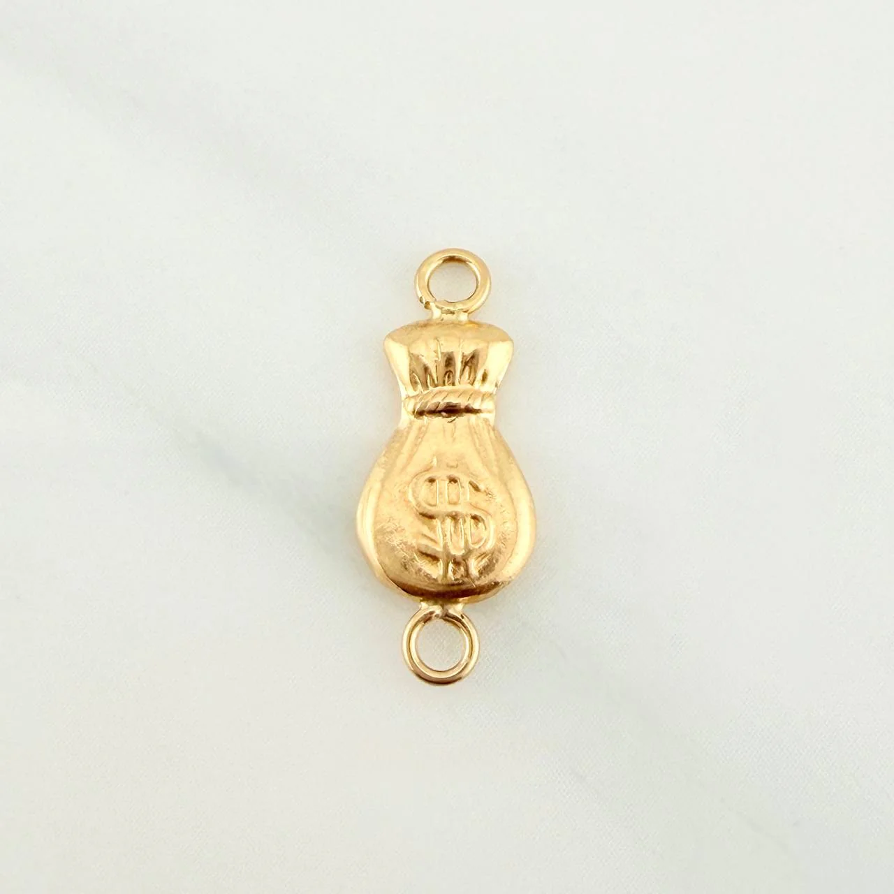 Herraje Bolsa de Dinero 0.35gr / 3/4 in / Oro Amarillo 18K %