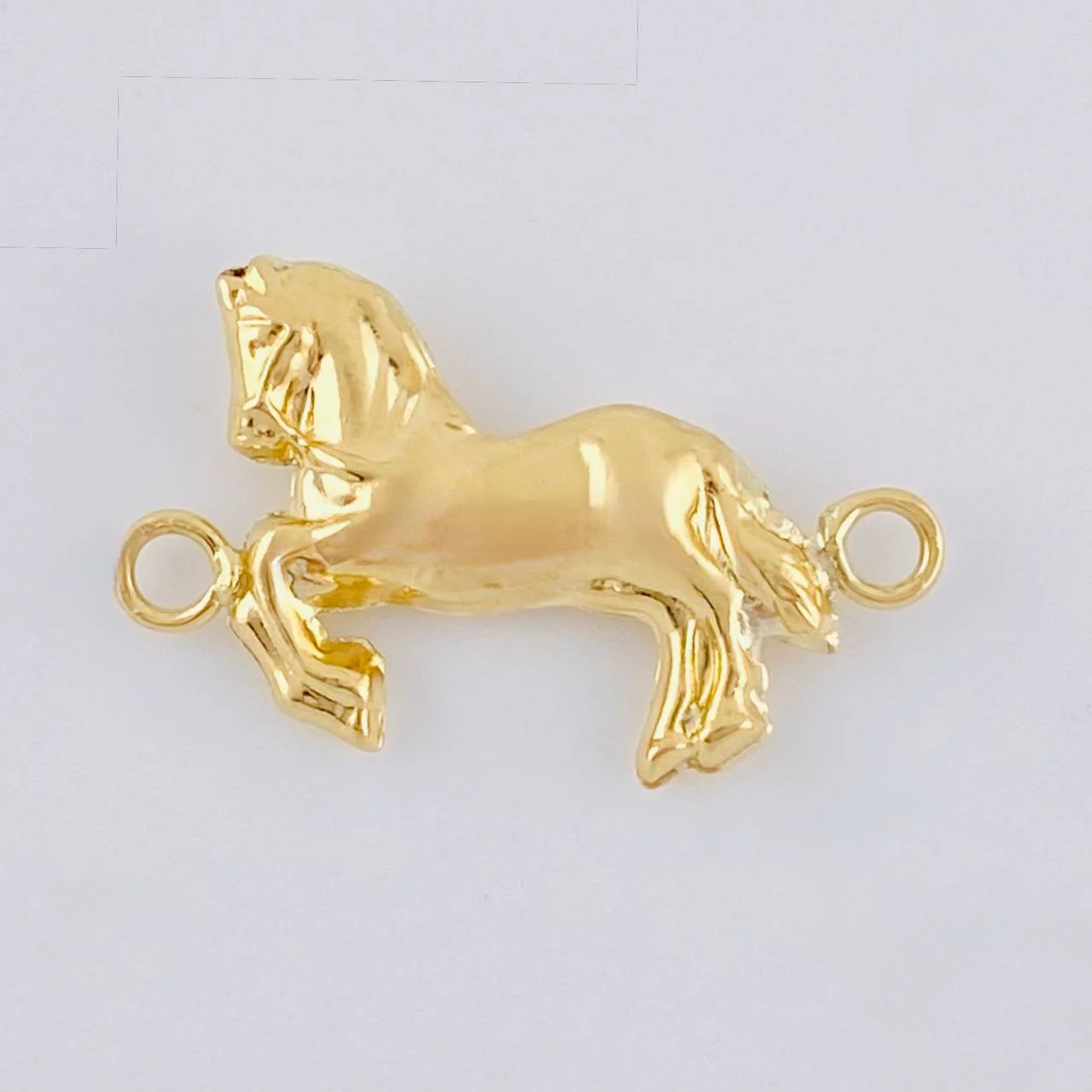 Herraje Caballo 0.85 g / 3/4 in Oro Amarillo 18K