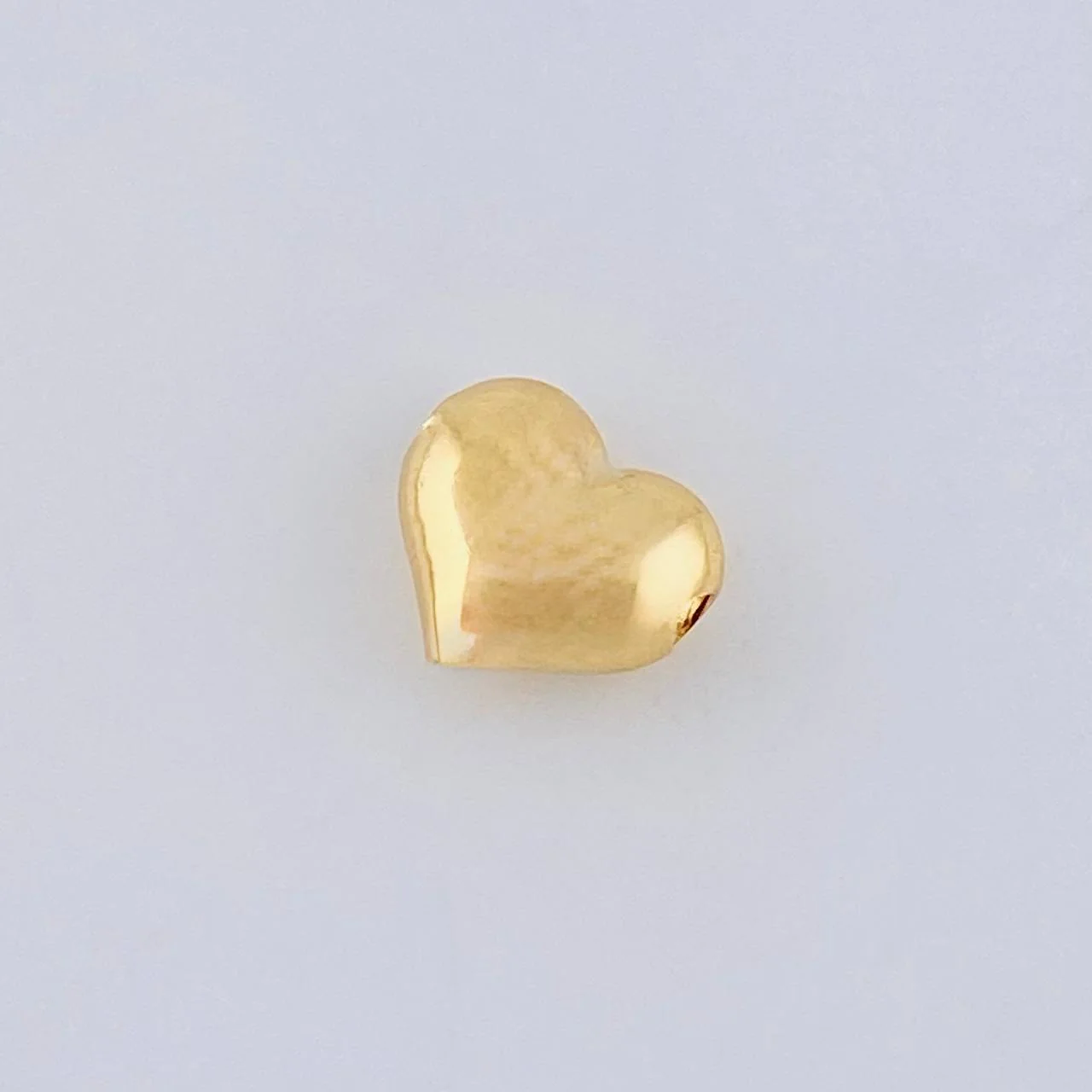 Herraje Corazón 0.2 g / 1/4 in Oro Amarillo 18K - Image 2