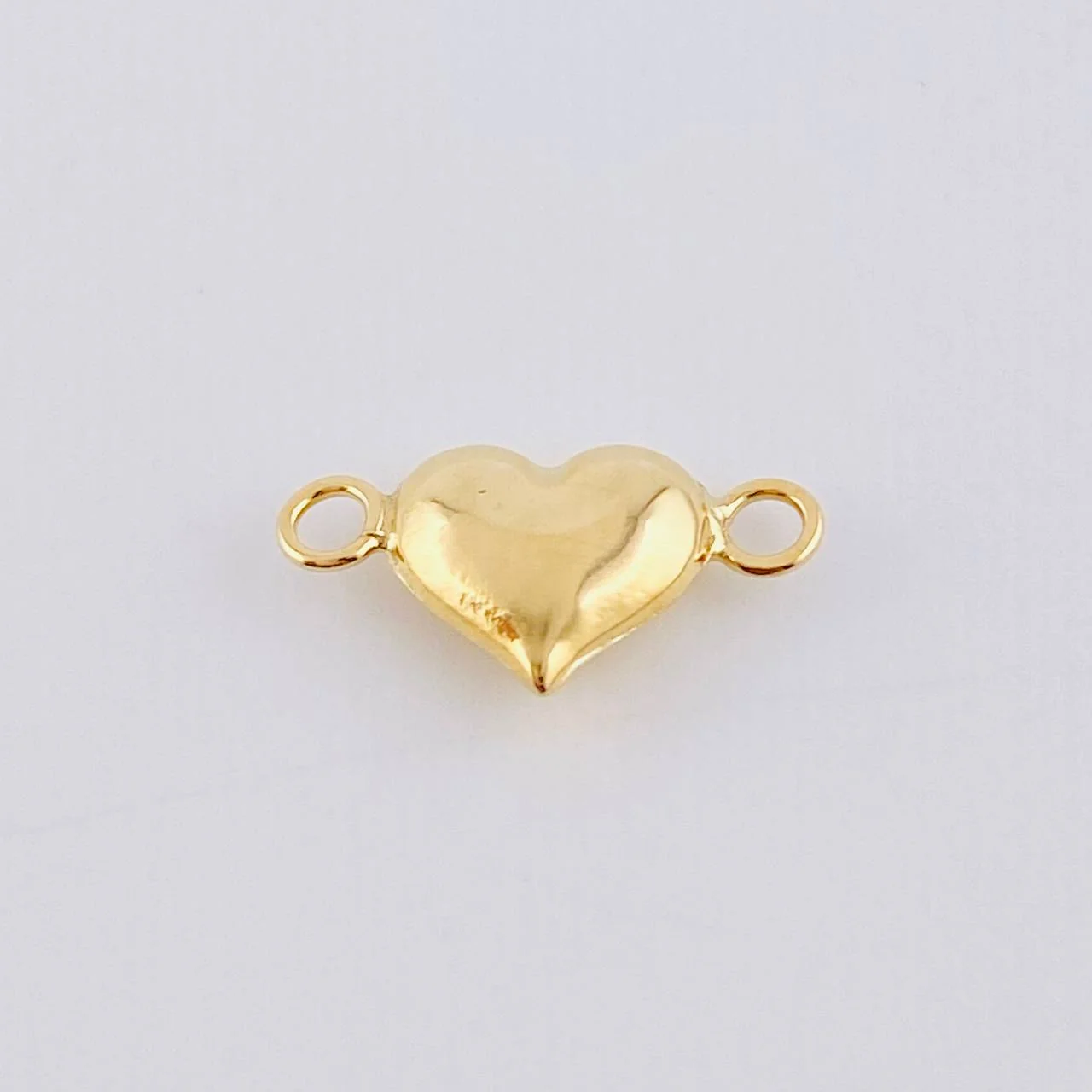 Herraje Corazón 0.25gr / 1/2 in / Oro Amarillo 18K ©