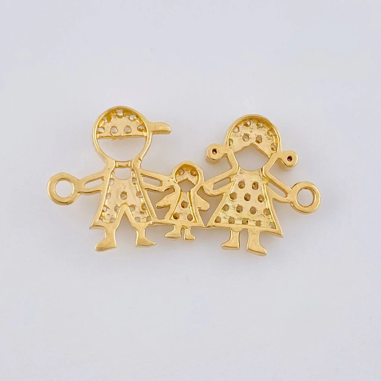 Herraje Familia 1.65 g / 1 in Oro Amarillo 18K - Image 2