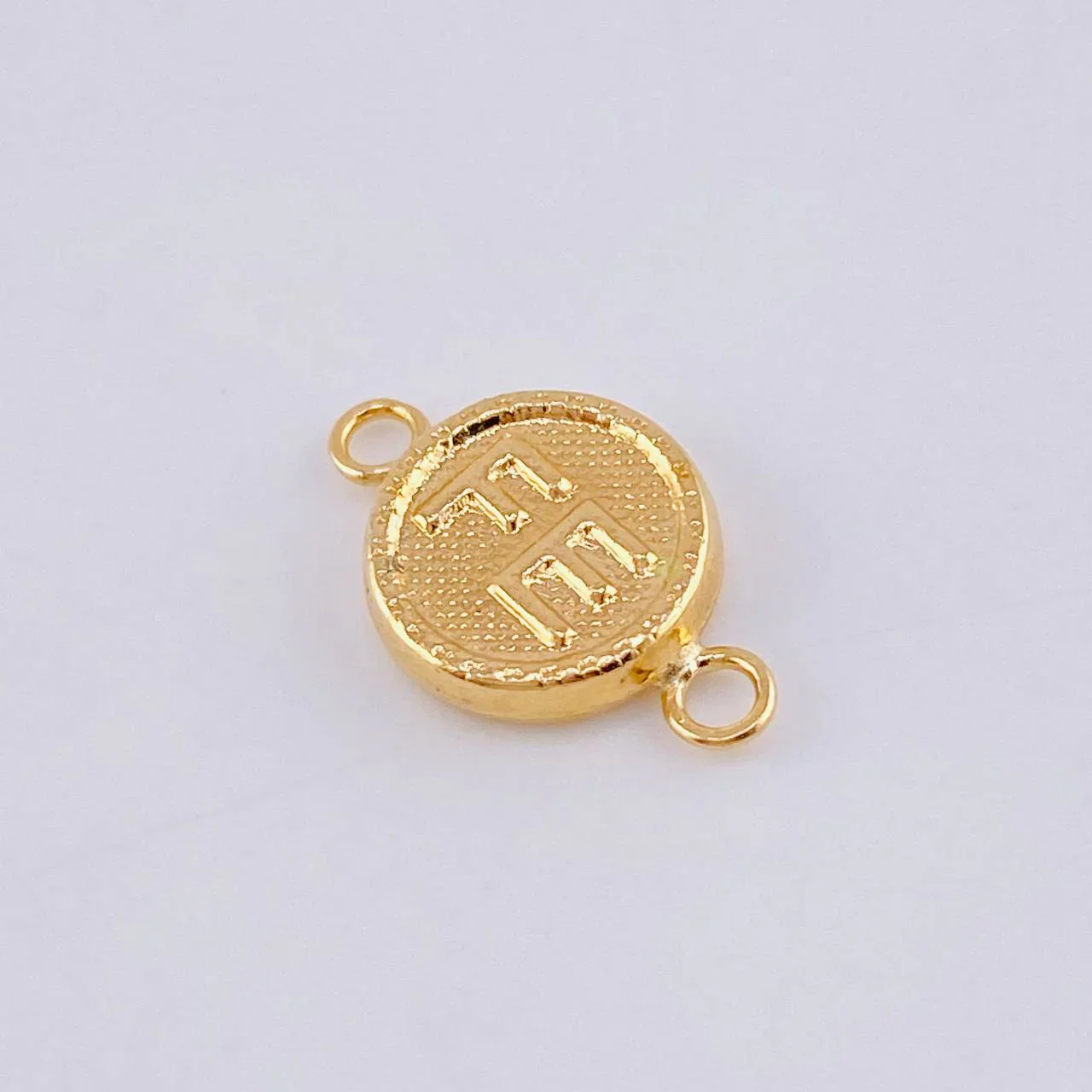 Herraje Fe 0.6 g / 3/4 in Oro Amarillo 18K - Image 2