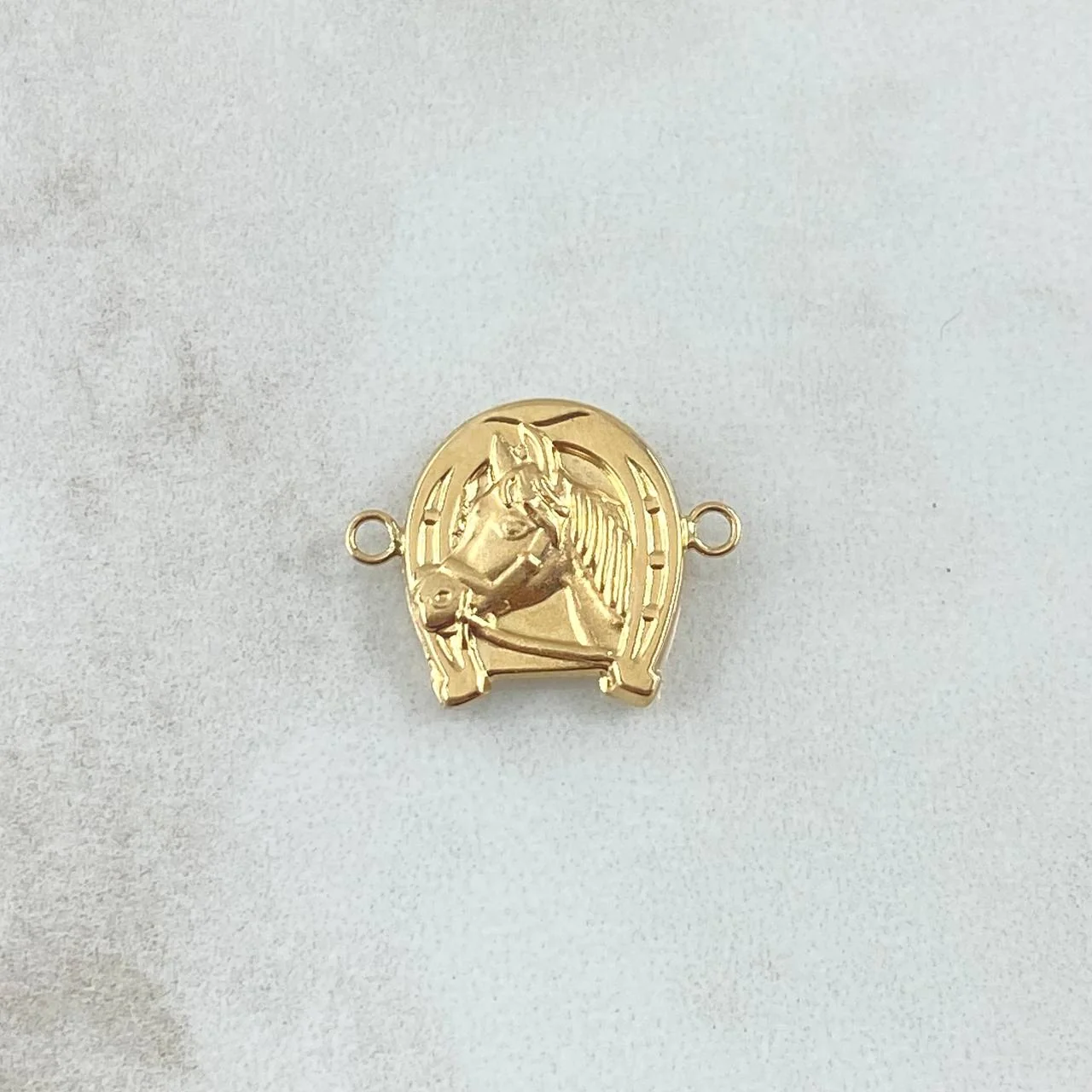 Herraje Herradura Caballo 0.6 g / 3/4 in Oro Amarillo 18K - Image 2