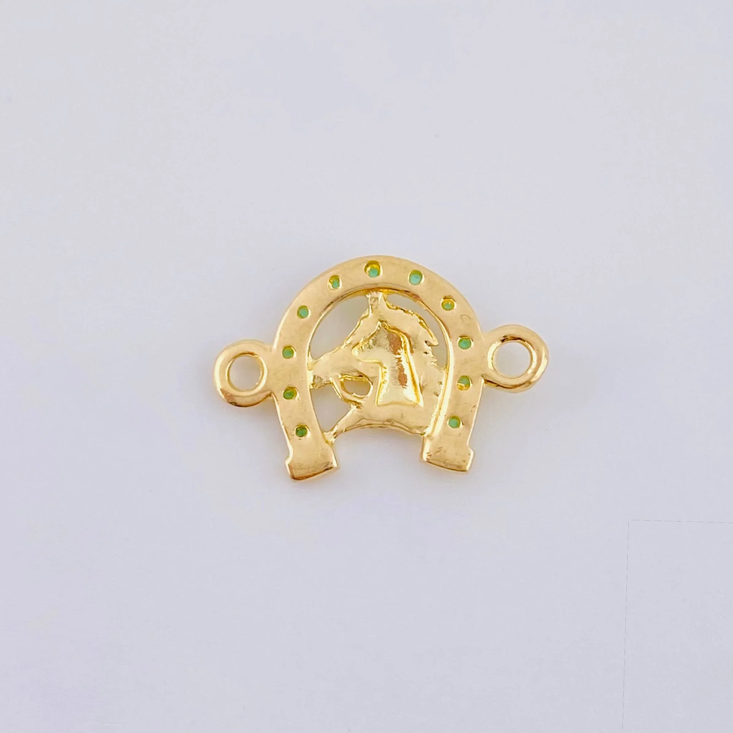 Herraje Herradura Cara De Caballo 1 g / 3/4 in Oro Amarillo 18K - Image 3