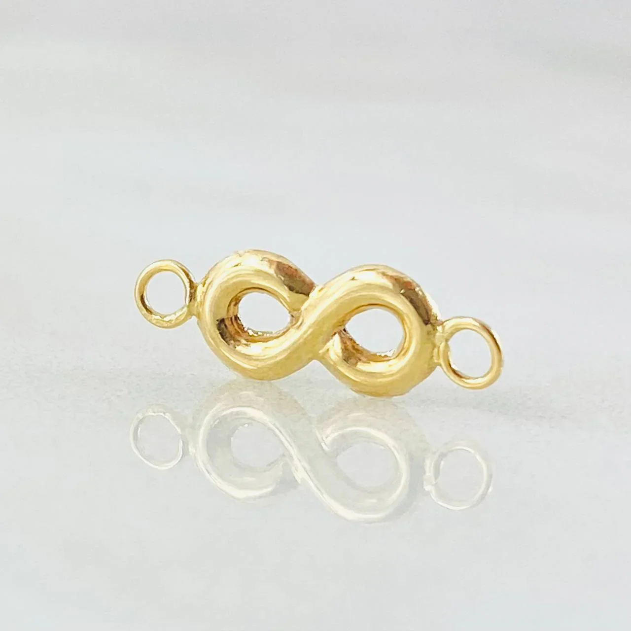 Herraje Infinito 0.45 g / 3/4 in Oro Amarillo 18K - Image 3