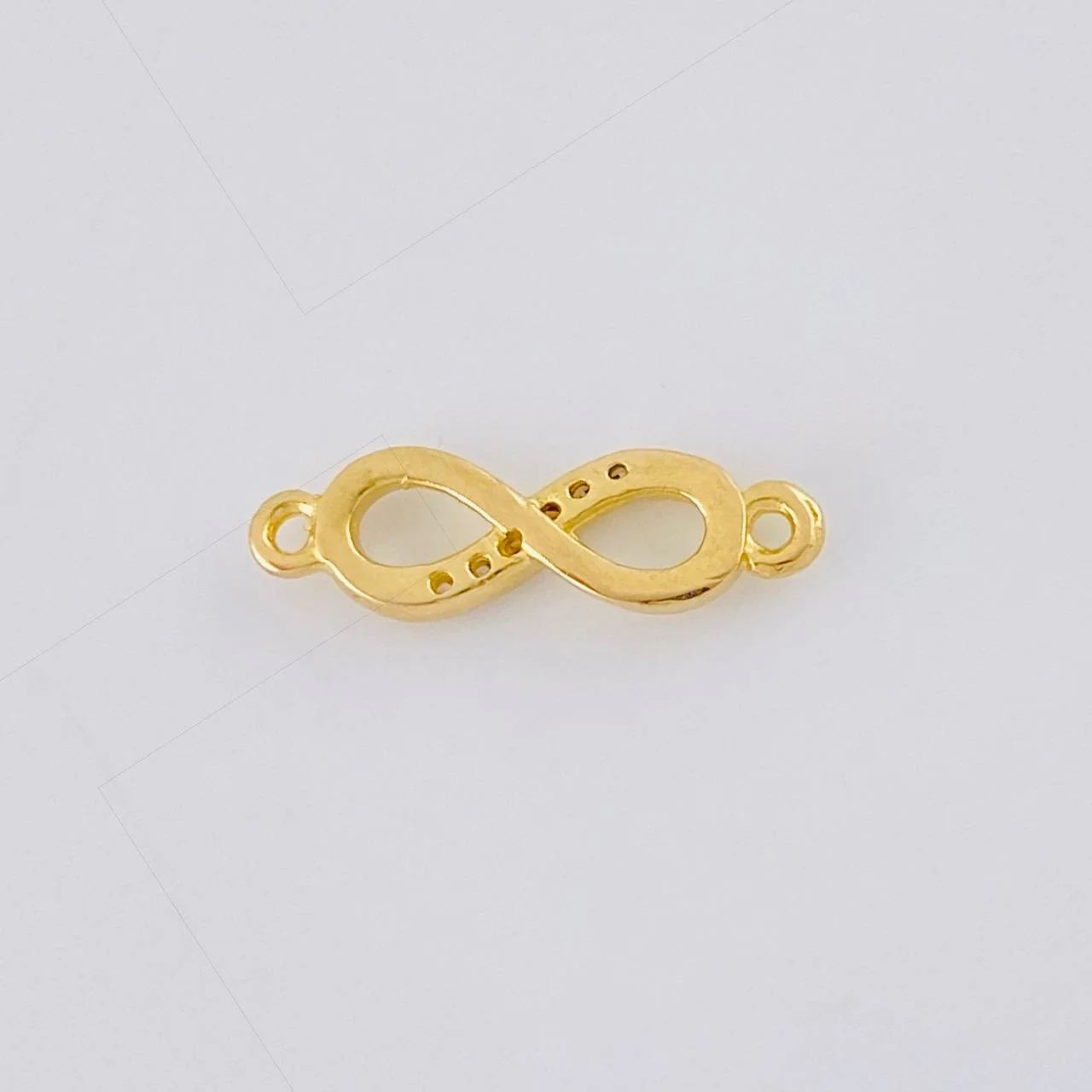 Herraje Infinito 0.7 g / 3/4 in Oro Amarillo 18K - Image 2