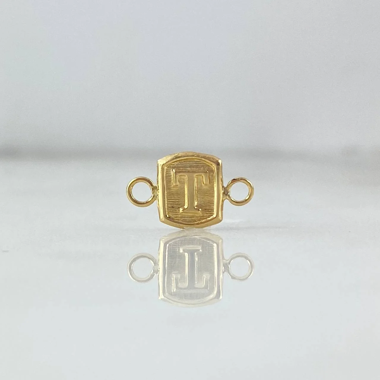 Herraje Letra T 0.3 g / 1/2 in Oro Amarillo 18K