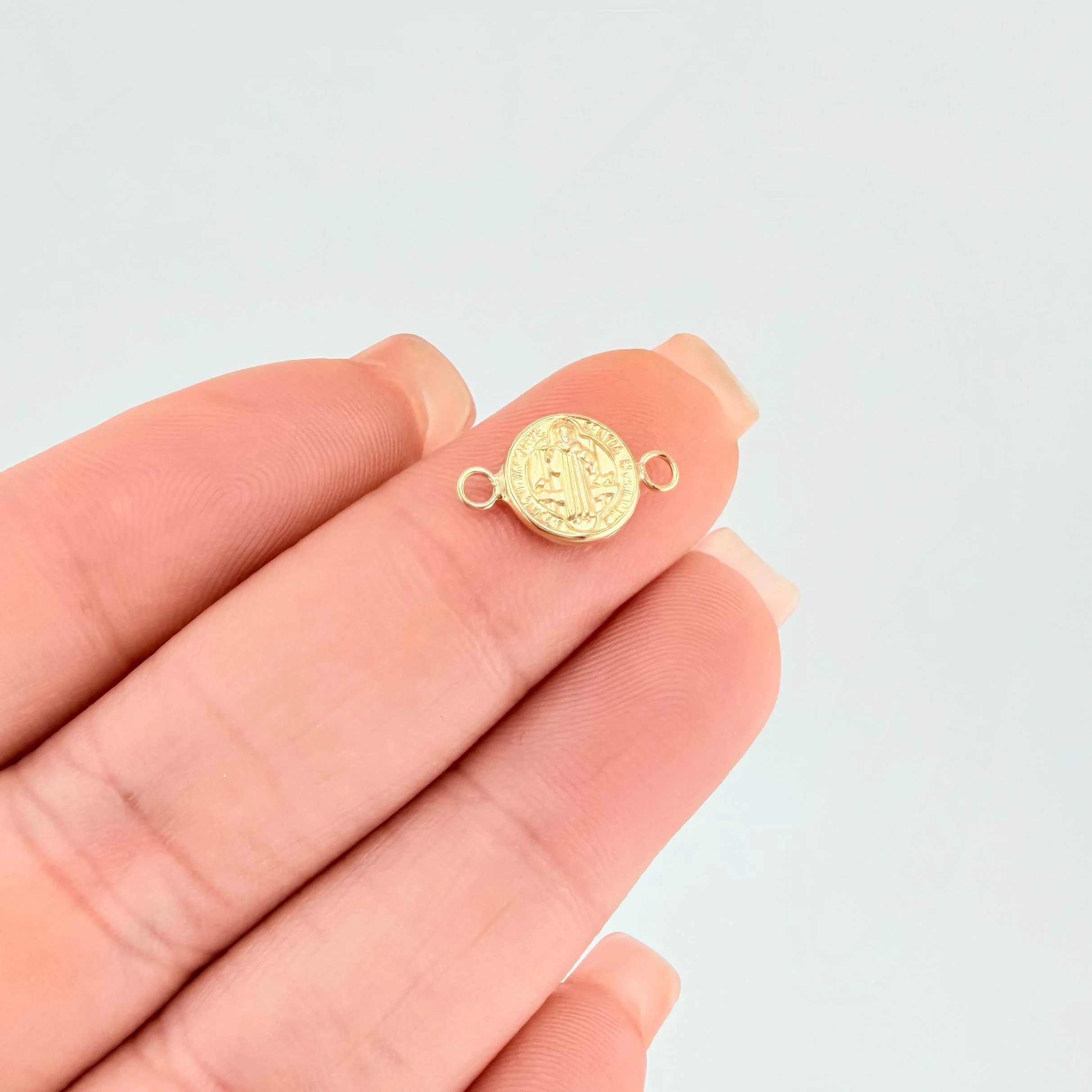 Herraje San Benito 0.55gr / Oro Amarillo 18K - Image 6