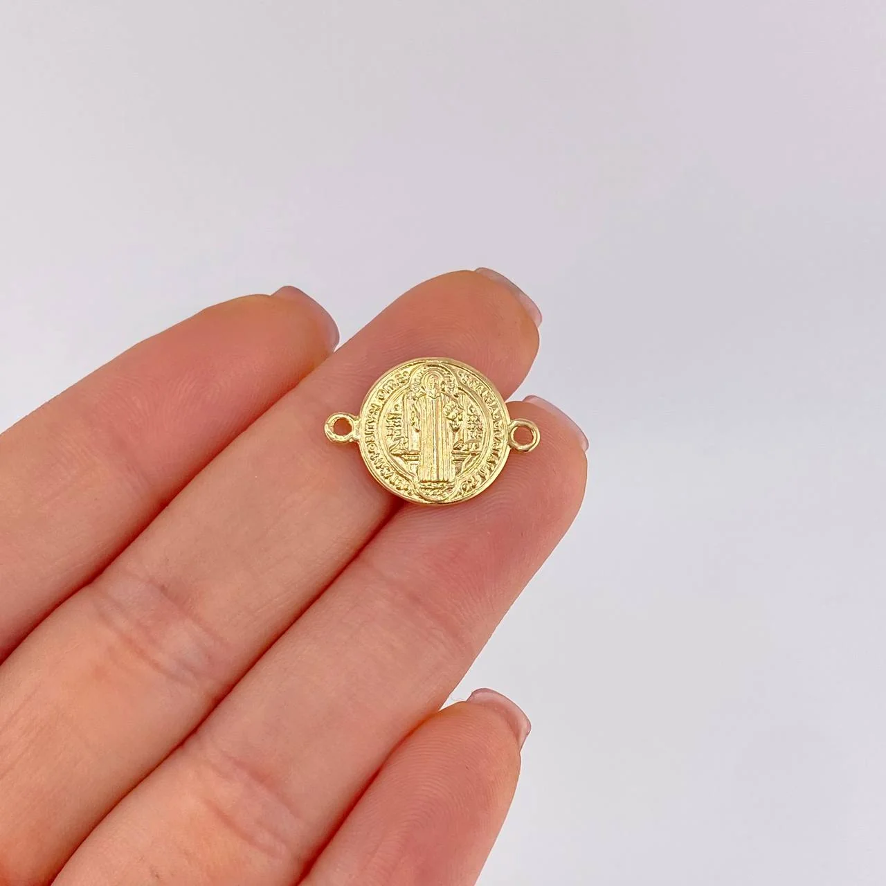 Herraje San Benito 0.95 g / 3/4 in Oro Amarillo 18K - Image 5