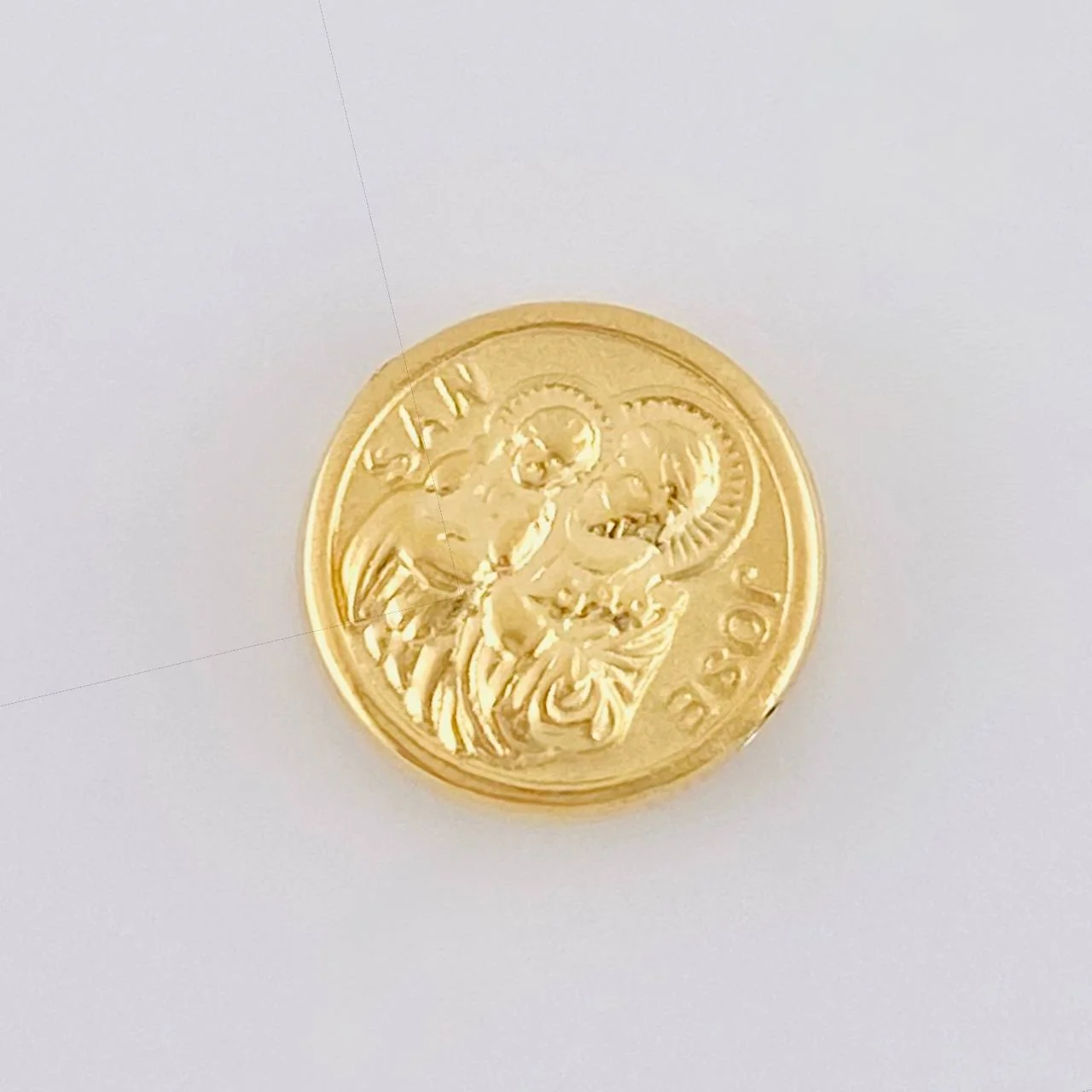 Herraje San Jose 0.5g / 1/2 in Oro Amarillo 18K - Image 2