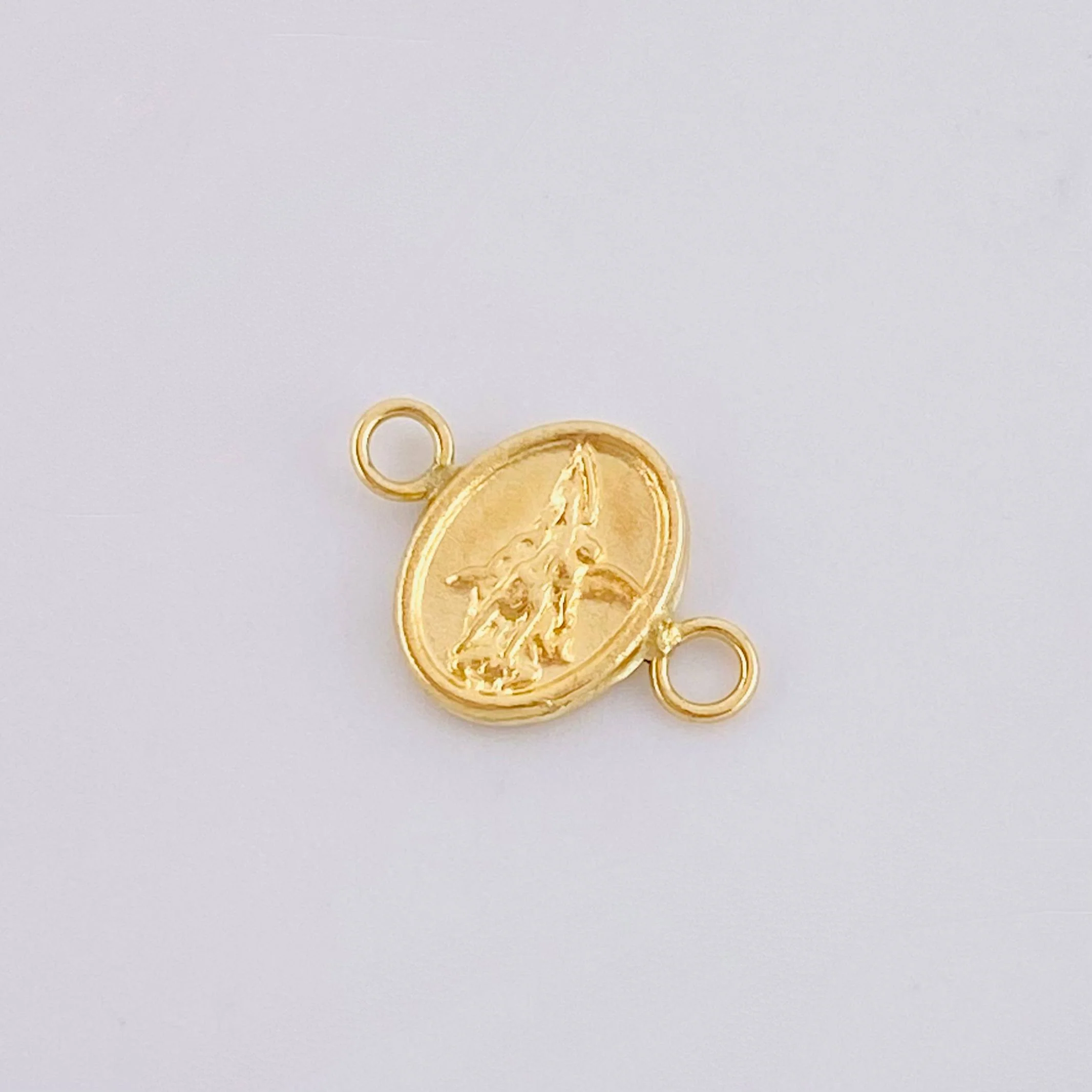 Herraje San Miguel Arcangel 0.2gr / Oro Amarillo 18K - Image 2