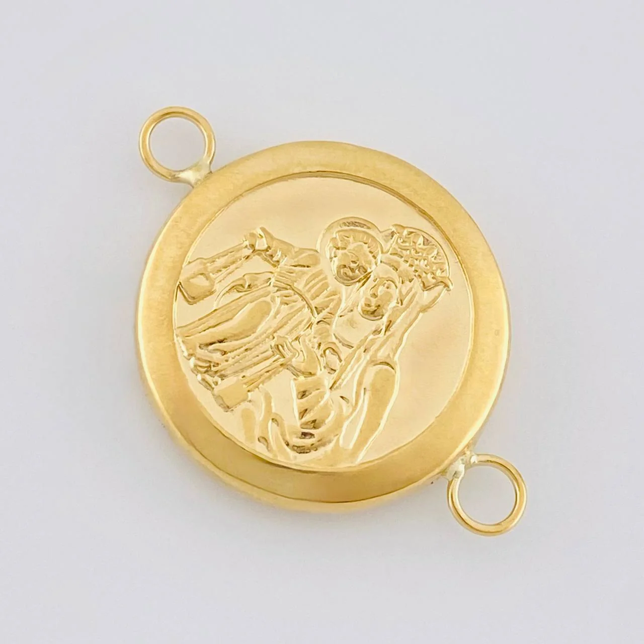 Herraje Virgen Del Cramen Mate 2.35 g / 1 1/4 in Oro Amarillo 18K - Image 2