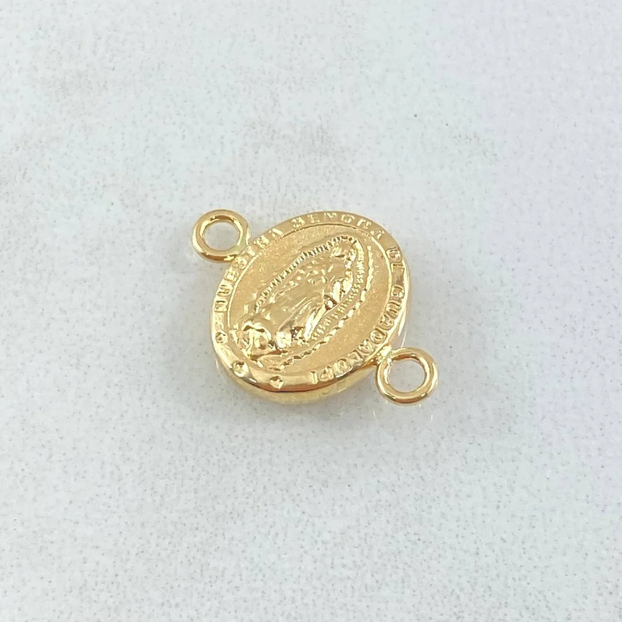Herraje Virgen Guadalupe 0.5 g / 1/2 in Oro Amarillo 18K - Image 2