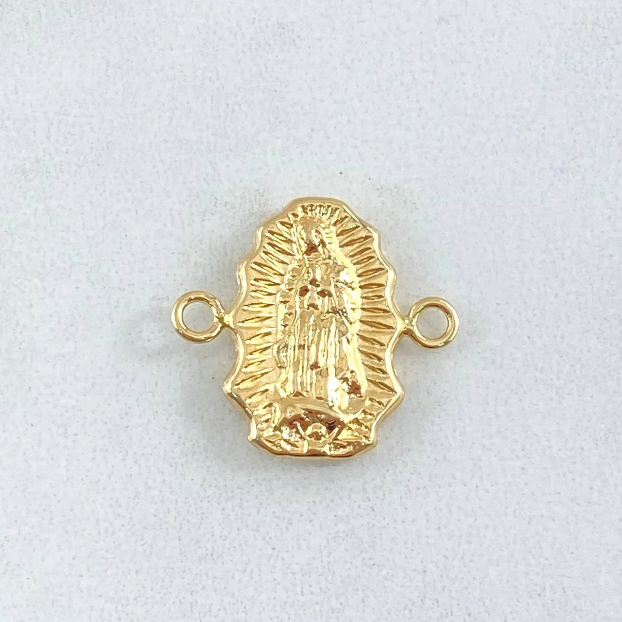 Herraje Virgen Guadalupe 0.5 g / 1/2 in Oro Amarillo 18K