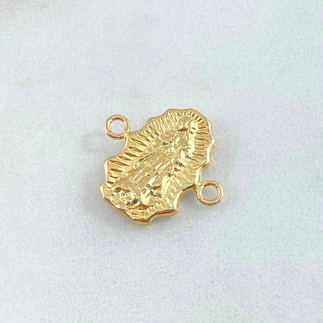 Herraje Virgen Guadalupe 0.5 g / 1/2 in Oro Amarillo 18K - Image 2