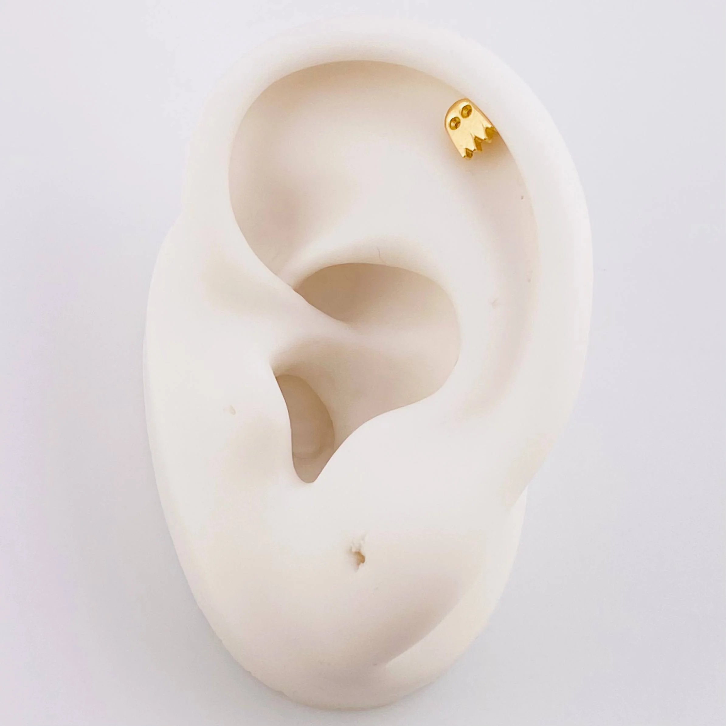 Piercing Fantasma 0.55 g / 1/2 in Oro Amarillo 18K - Image 4