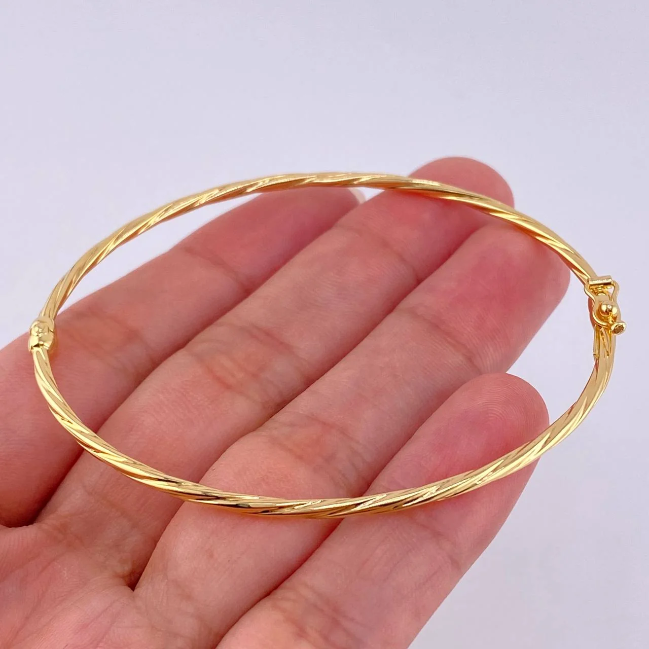 Pulso Aro Entorchado 3.05 g / 7 in / 2.05 mm Oro Amarillo 18K - Image 3