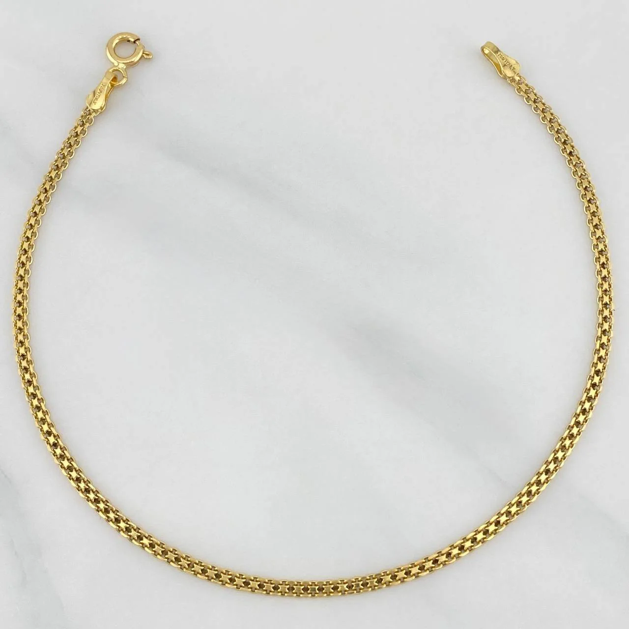 Pulso Chino 2.1 g / 7 1/2 in / 1.91 mm Oro Amarillo 18K