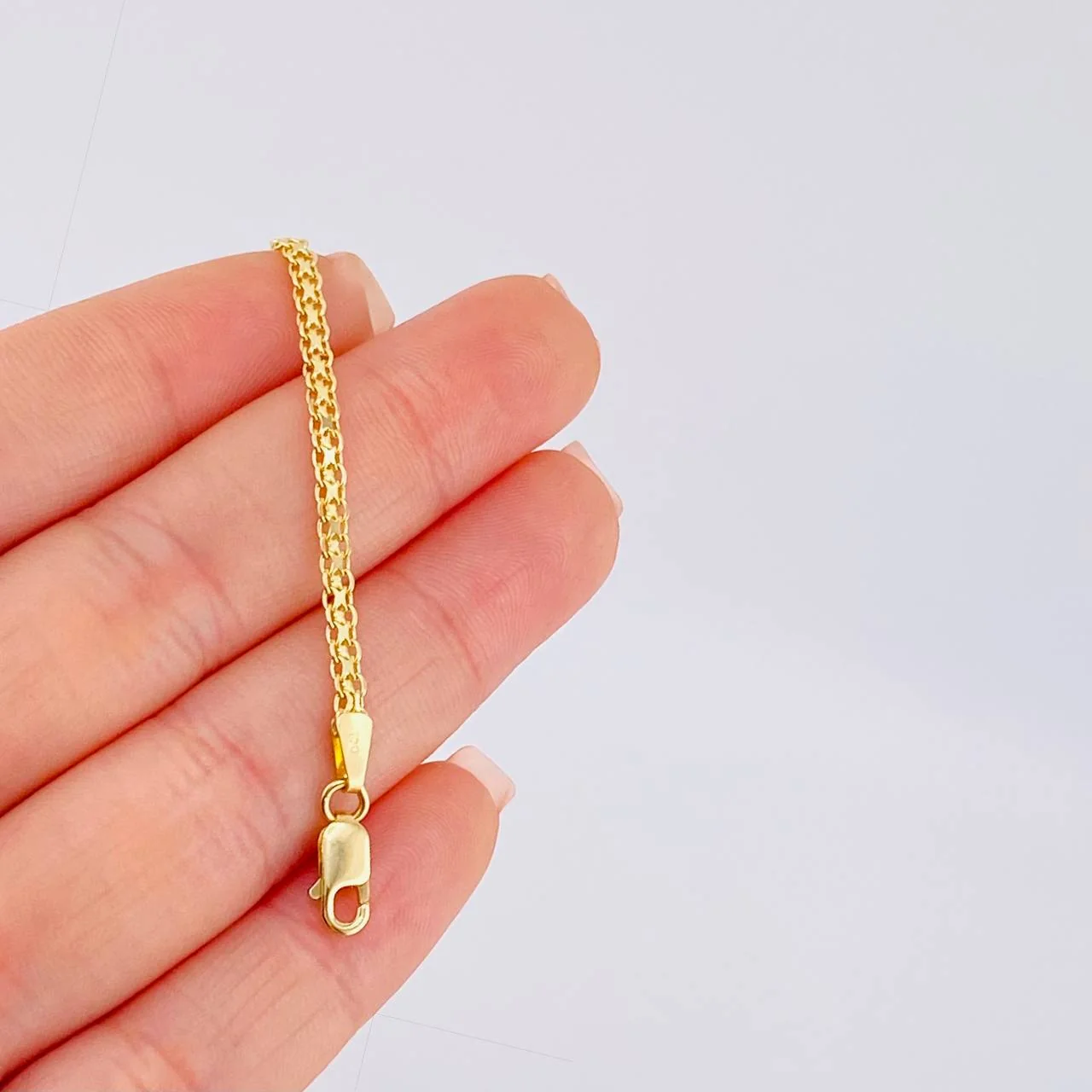 Pulso Chino 3.35 g / 7 3/4 in / 2,55 mm Oro Amarillo 18K - Image 3