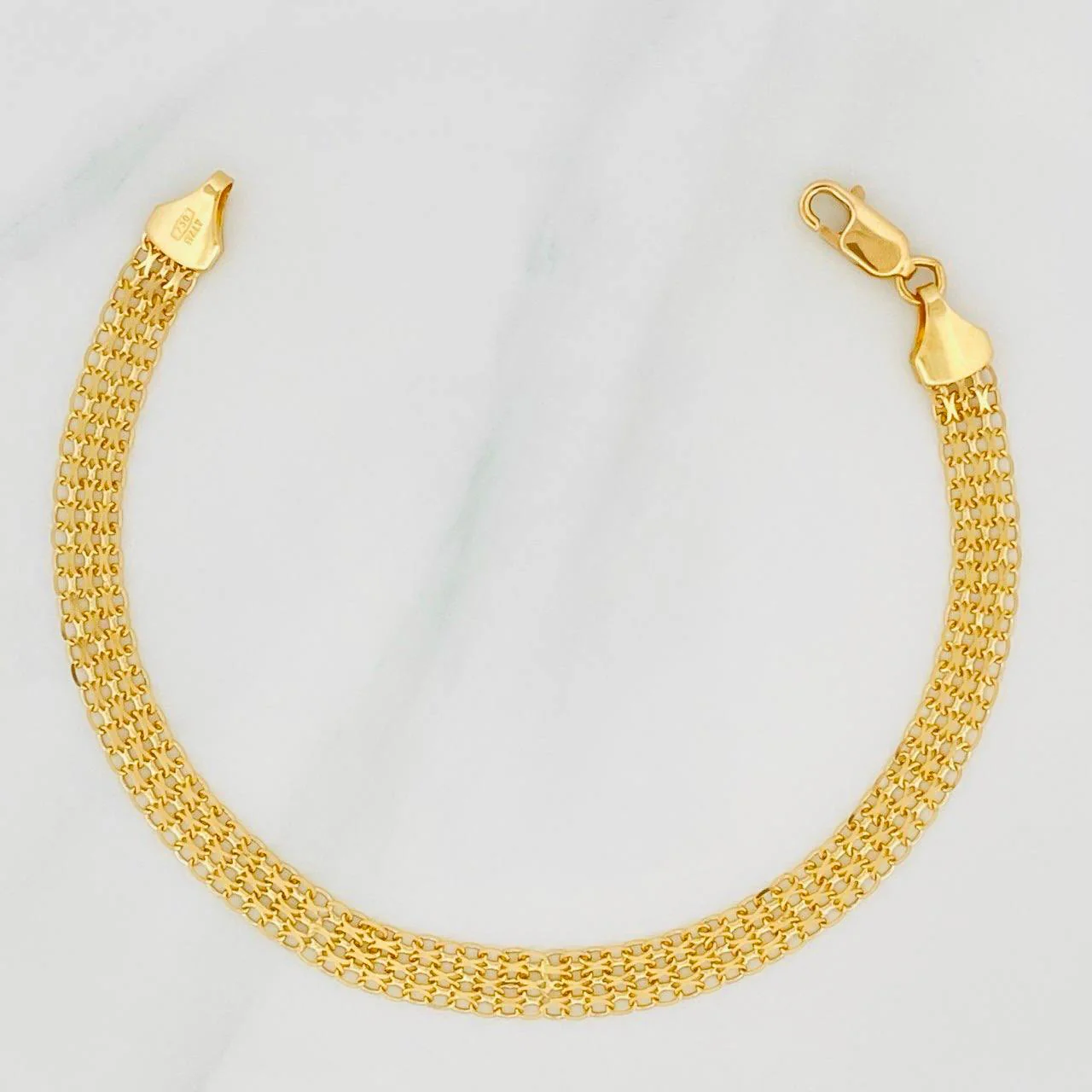 Pulso Chino 5.6 g / 7 3/4 in / 5.7 mm Oro Amarillo 18K