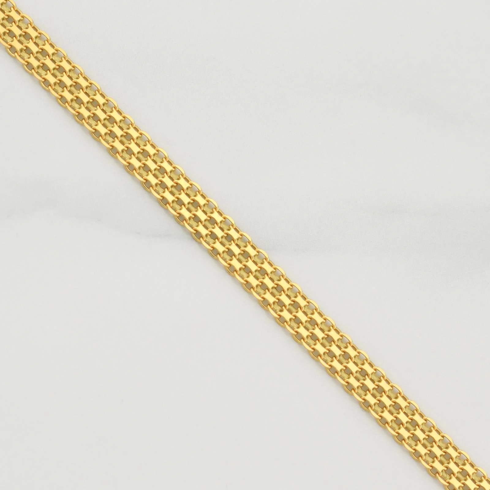 Pulso Chino 6.85gr / 8 1/4 in / 4.95mm Oro Amarillo +1 18K ! - Image 2