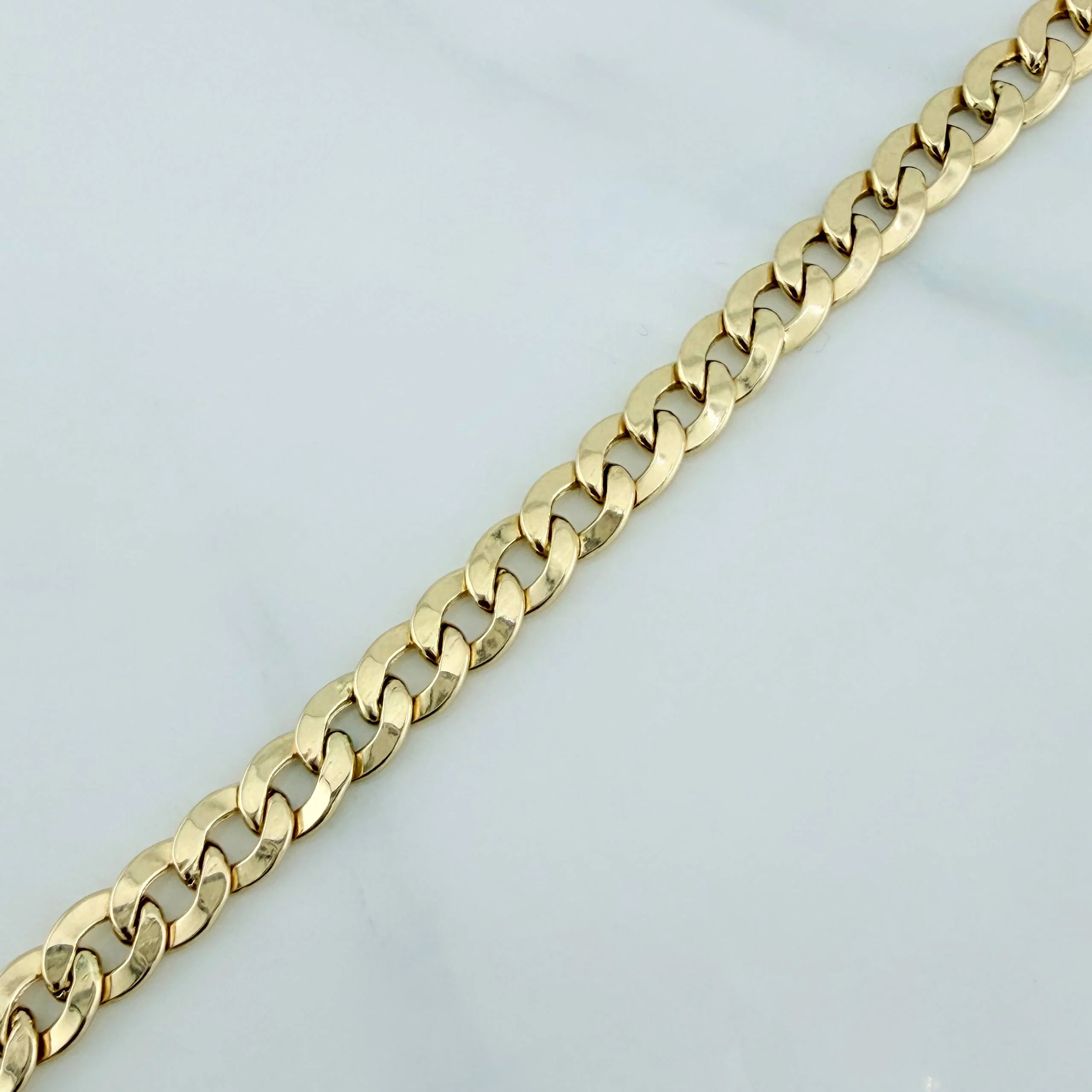 Pulso Cubana 5.7 g / 7 3/4 in / 4.84 mm Oro Amarillo 18K - Image 2