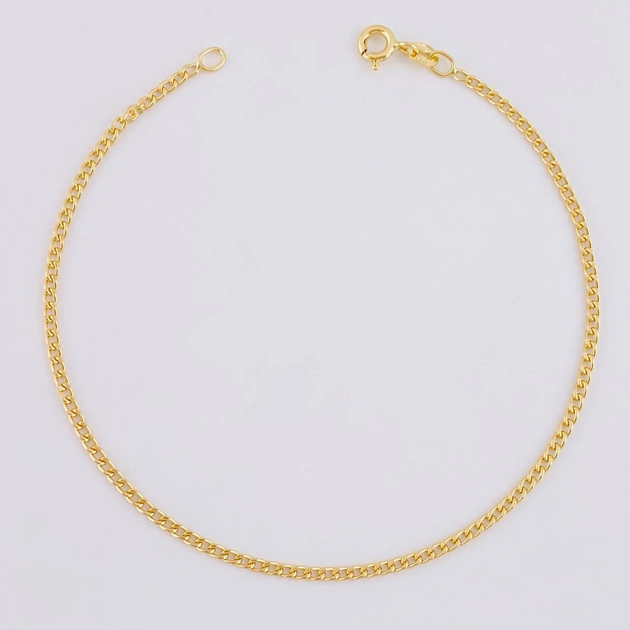 Pulso Cubano 0.9 g / 7 3/4 in / 2 mm Oro Amarillo 18K