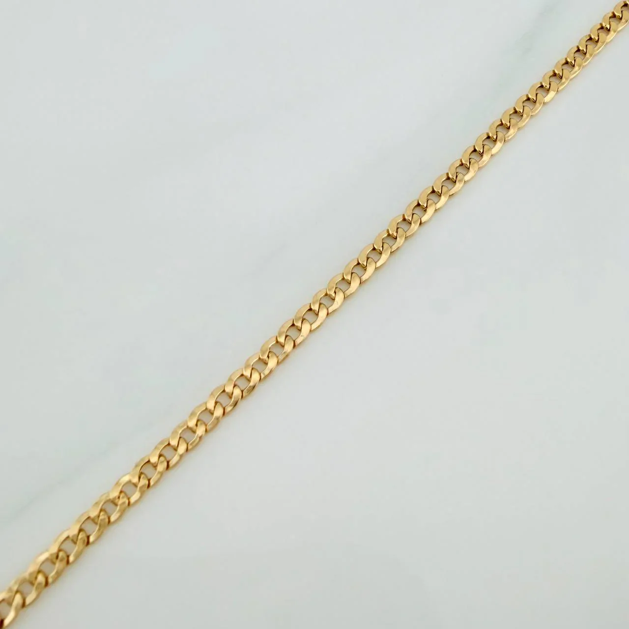 Pulso Cubano 1.1 g / 8 in / 2.45 mm Oro Amarillo 18K - Image 2