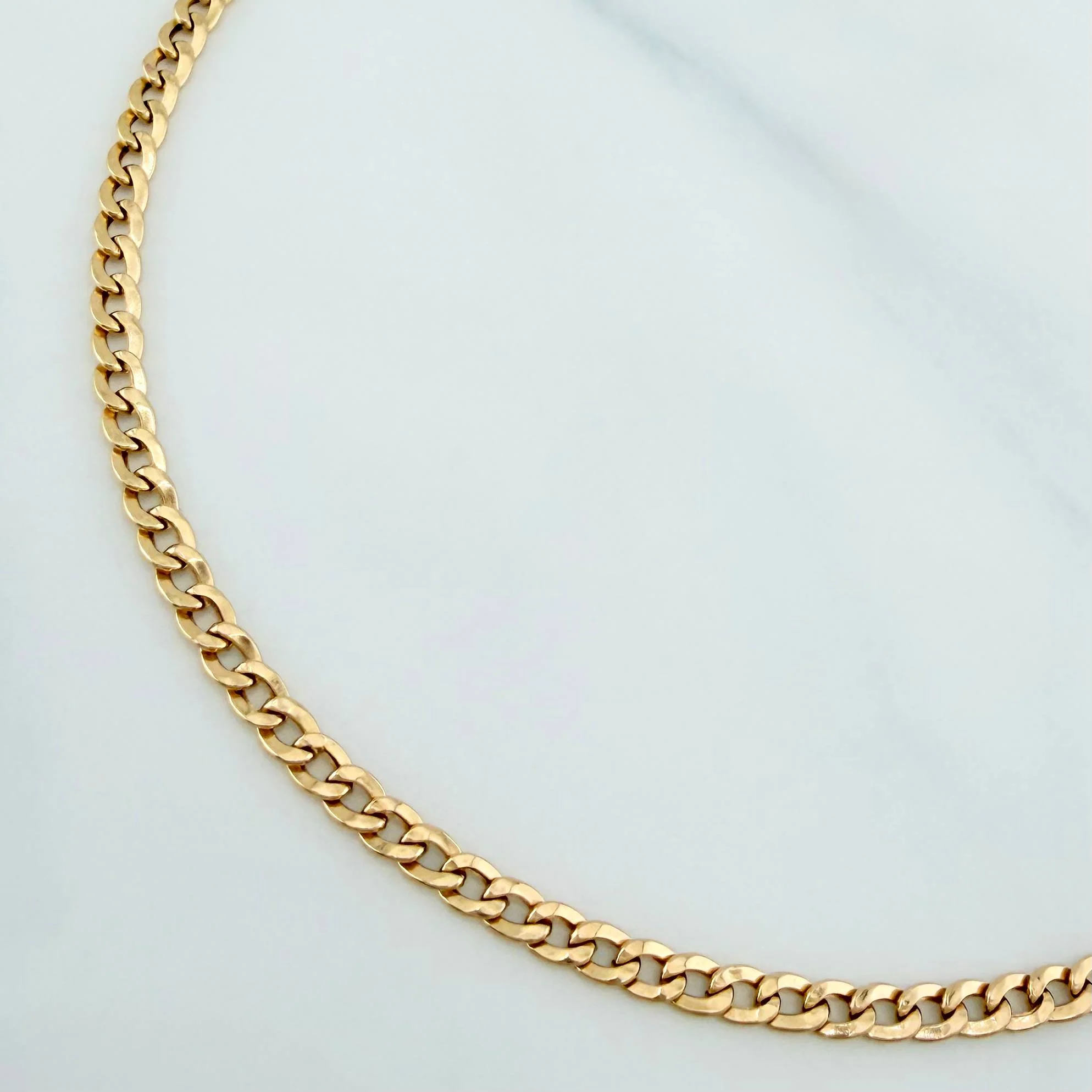 Pulso Cubano 1.25 g / 8 1/4 in / 2.5 mm Oro Amarillo 18K - Image 2