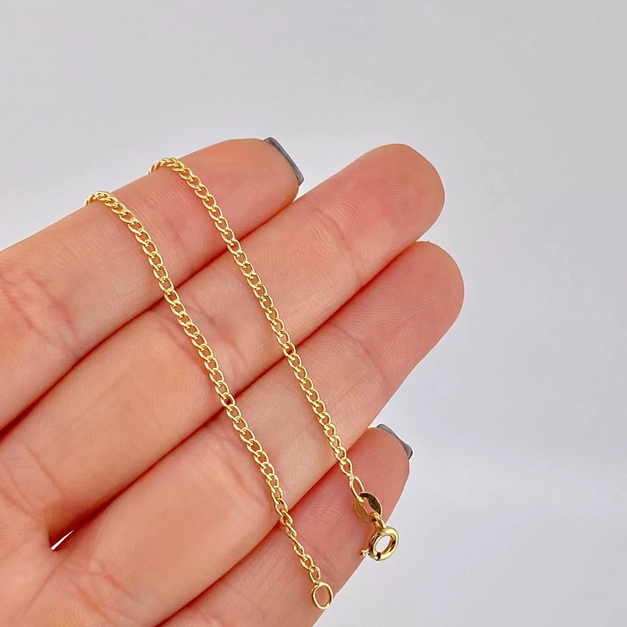 Pulso Cubano 1 g / 7 3/4 in / 2 mm Oro Amarillo 18K - Image 4
