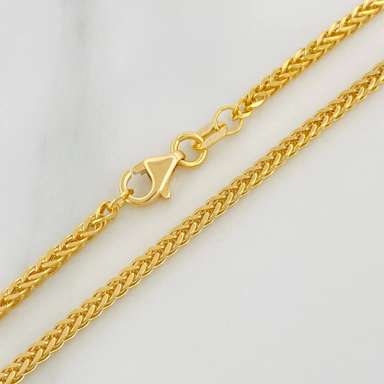 Pulso Franco 1.95gr / 7 1/2 in / 2mm Oro Amarillo +3 18K & - Image 2