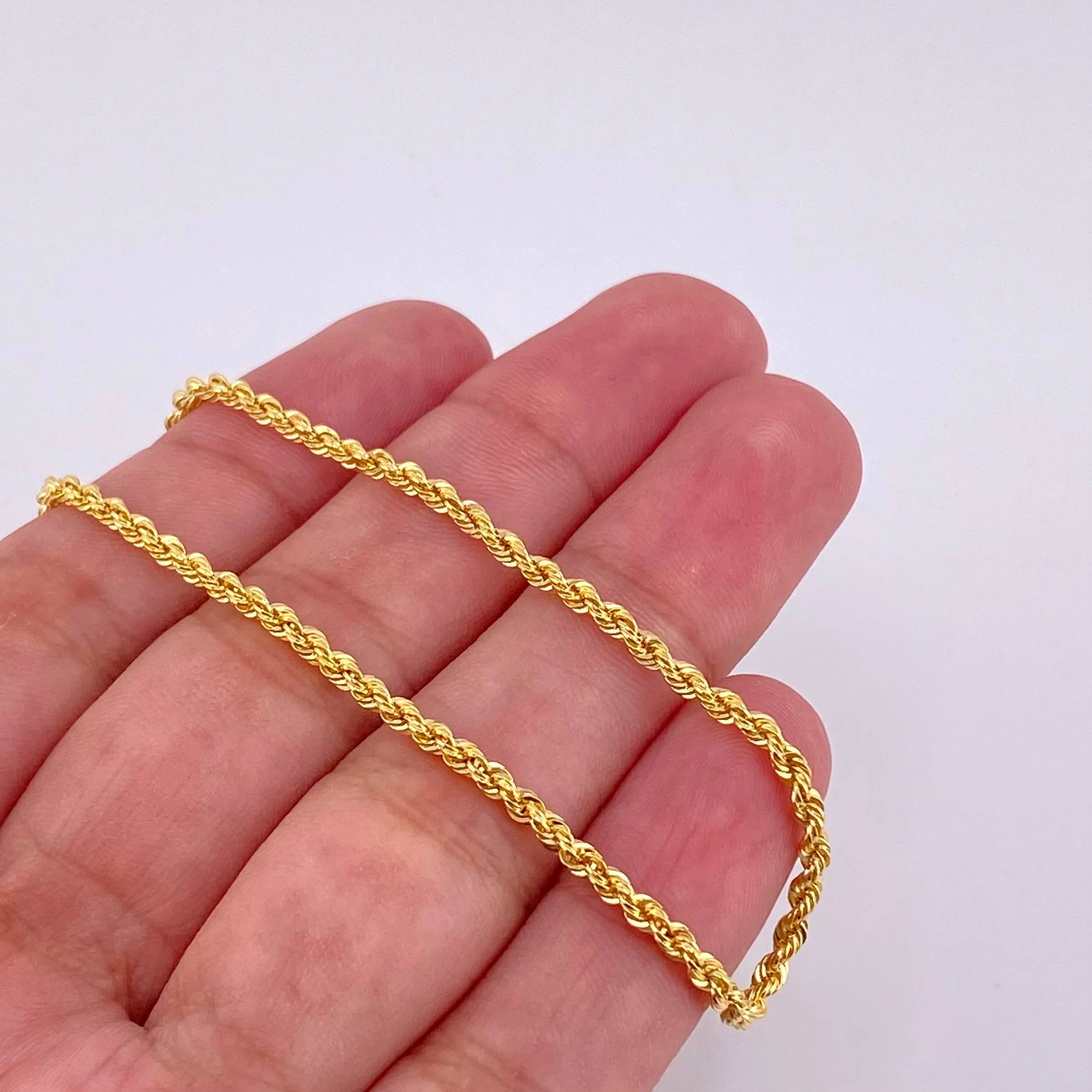 Pulso Lazo 2.9g / 7 3/4 in / 3.3mm Oro Amarillo 18K - Image 3