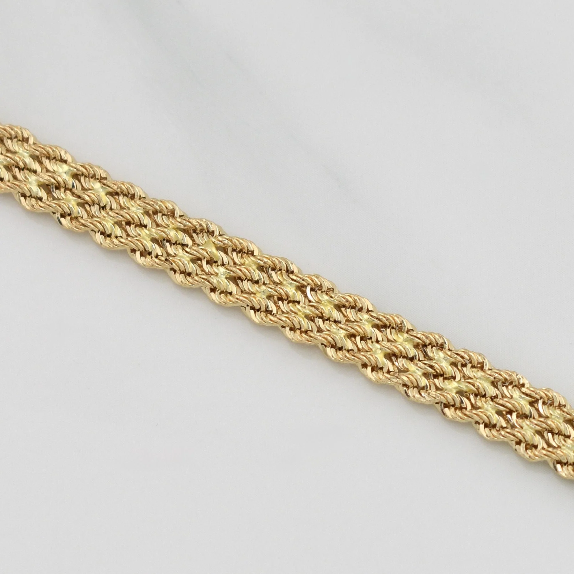 Pulso Lazo Secuencial 3.4 g / 7 in / 6 mm Oro Amarillo 18K - Image 2