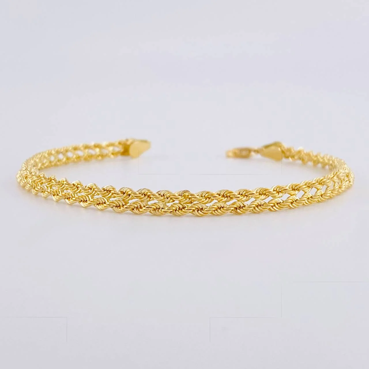 Pulso Lazo Secuencial 3 g / 7 1/4 in / 4.3 mm Oro Amarillo 18K
