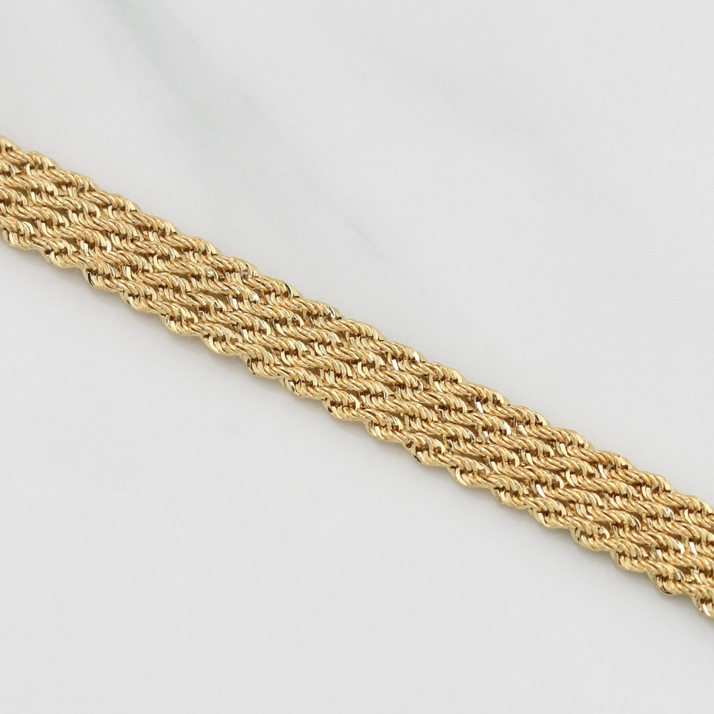 Pulso Lazo Secuencial 4.1 g / 7 in / 7.75 mm Oro Amarillo 18K - Image 2