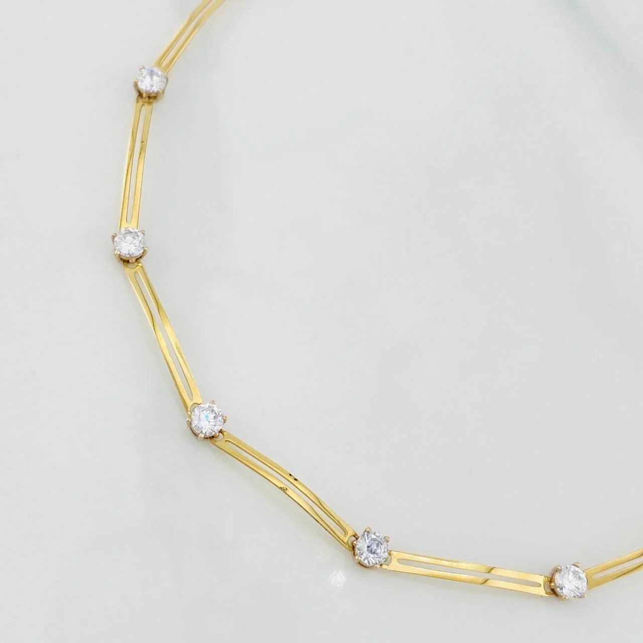 Pulso Linea Doble 2.5g / 7 in / 1.5mm Oro Amarillo 18K - Image 2