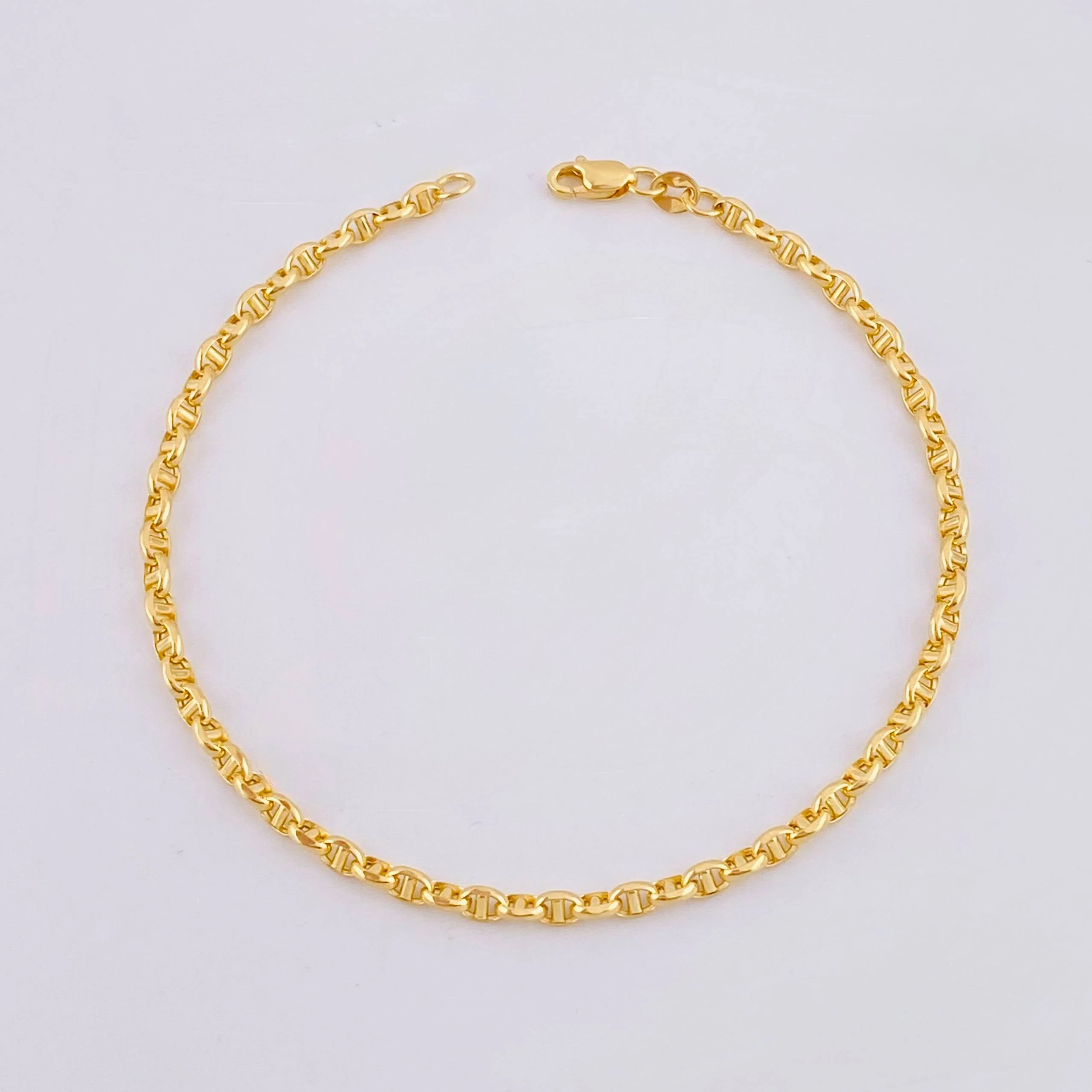 Pulso Marinero 2.35gr / 7 1/4 in / 2.3mm Oro Amarillo +3 18K