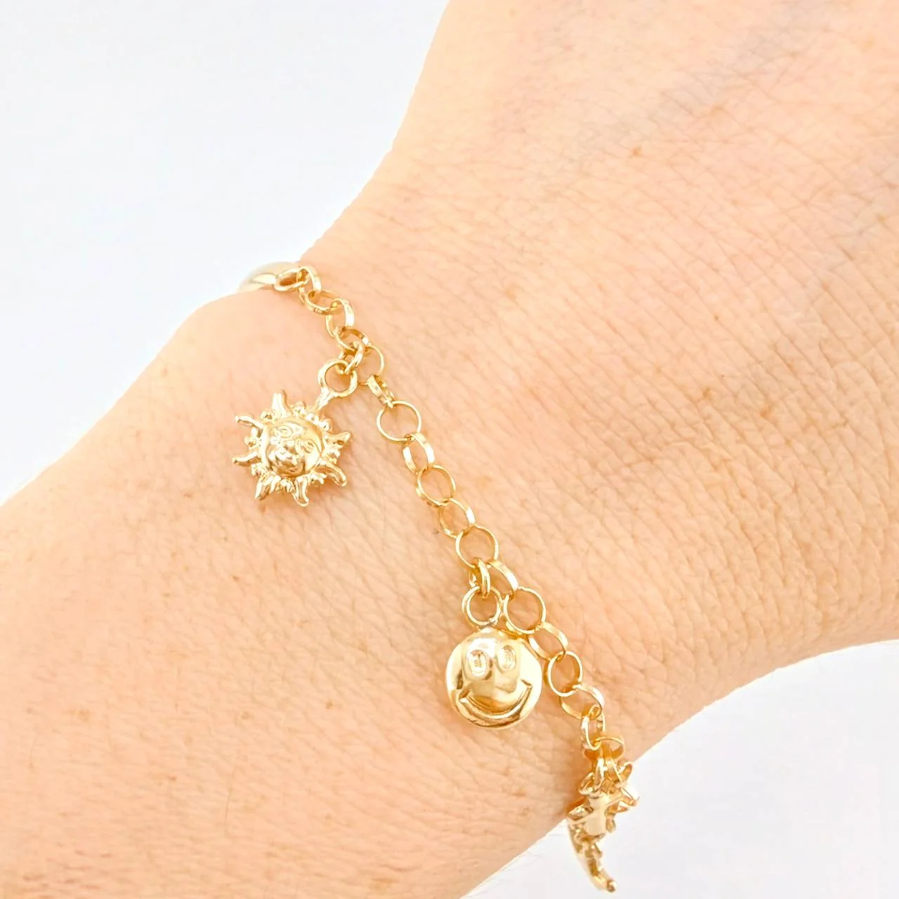 Pulso Roll On Casandra 3.95 g / 7 in / 3.3 mm Oro Amarillo 18K - Image 5