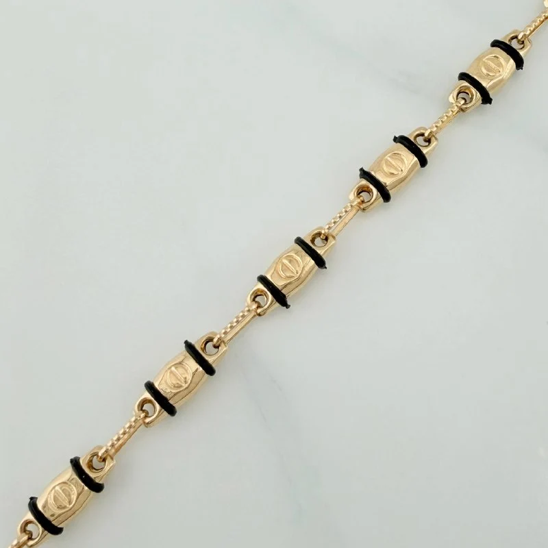 Pulso Rustico Tornillo 4.45 g / 7 3/4 in / 4.1 mm Oro Amarillo 18K - Image 3
