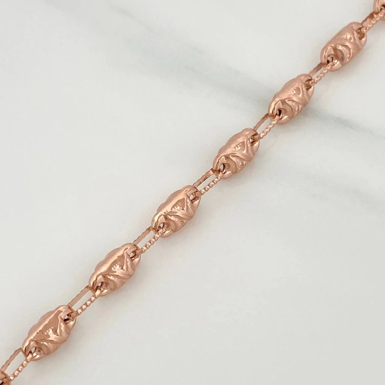Pulso Rustico X 5gr / 7 3/4 in / 4.25mm Oro Rosa 18K % - Image 3