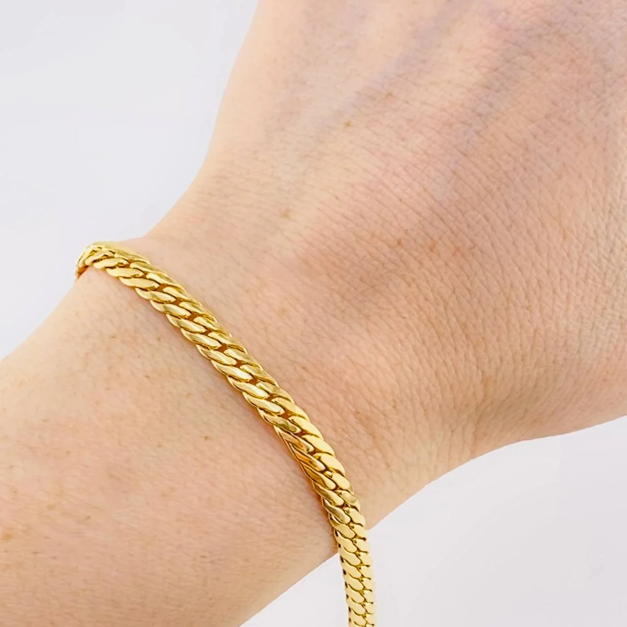 Pulso Serpiente 6.55 g / 7 1/2 in / 4.7 mm Oro Amarillo 18K - Image 3