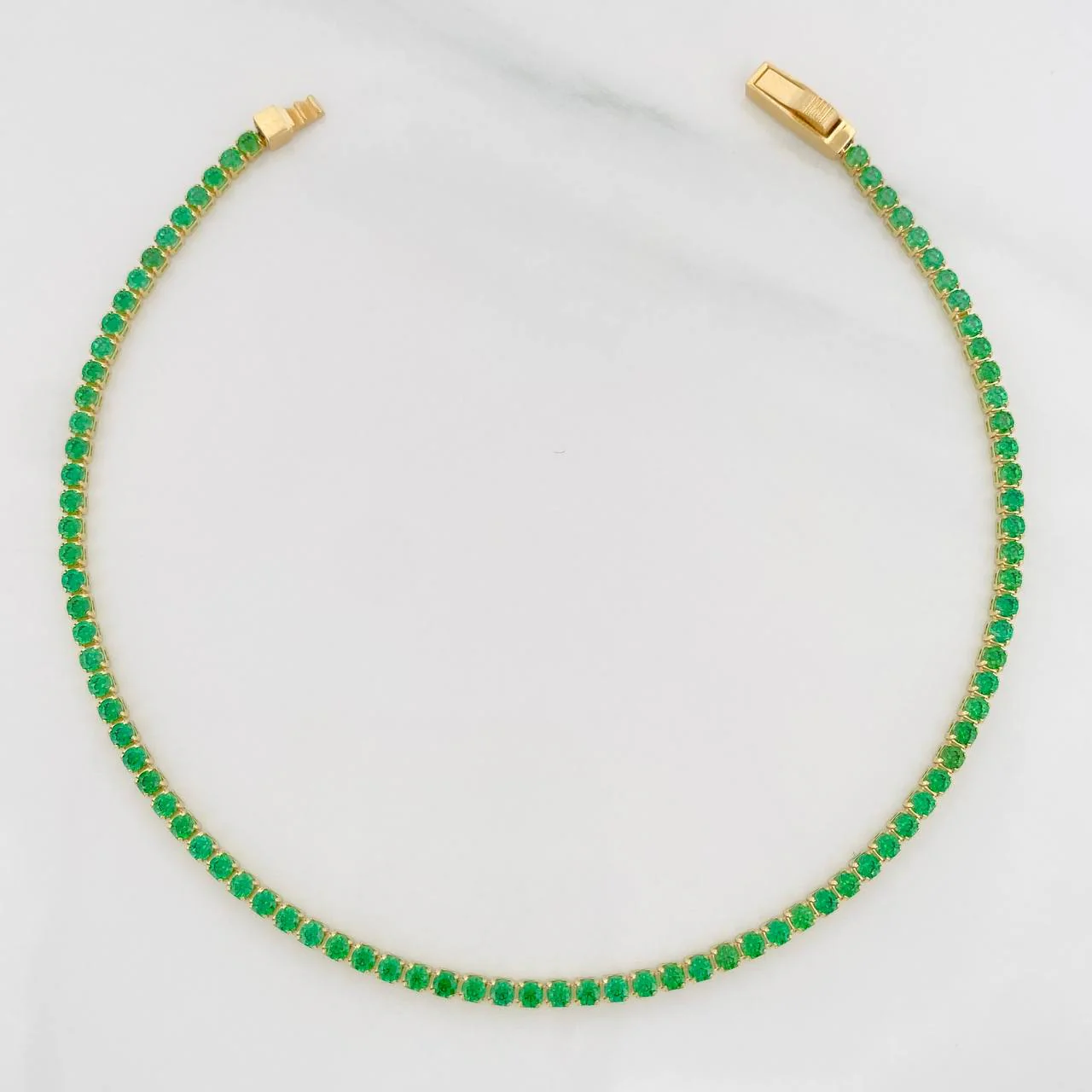 Pulso Tenis 2.75g / 7 1/2 in / 1.8mm Oro Amarillo 18K
