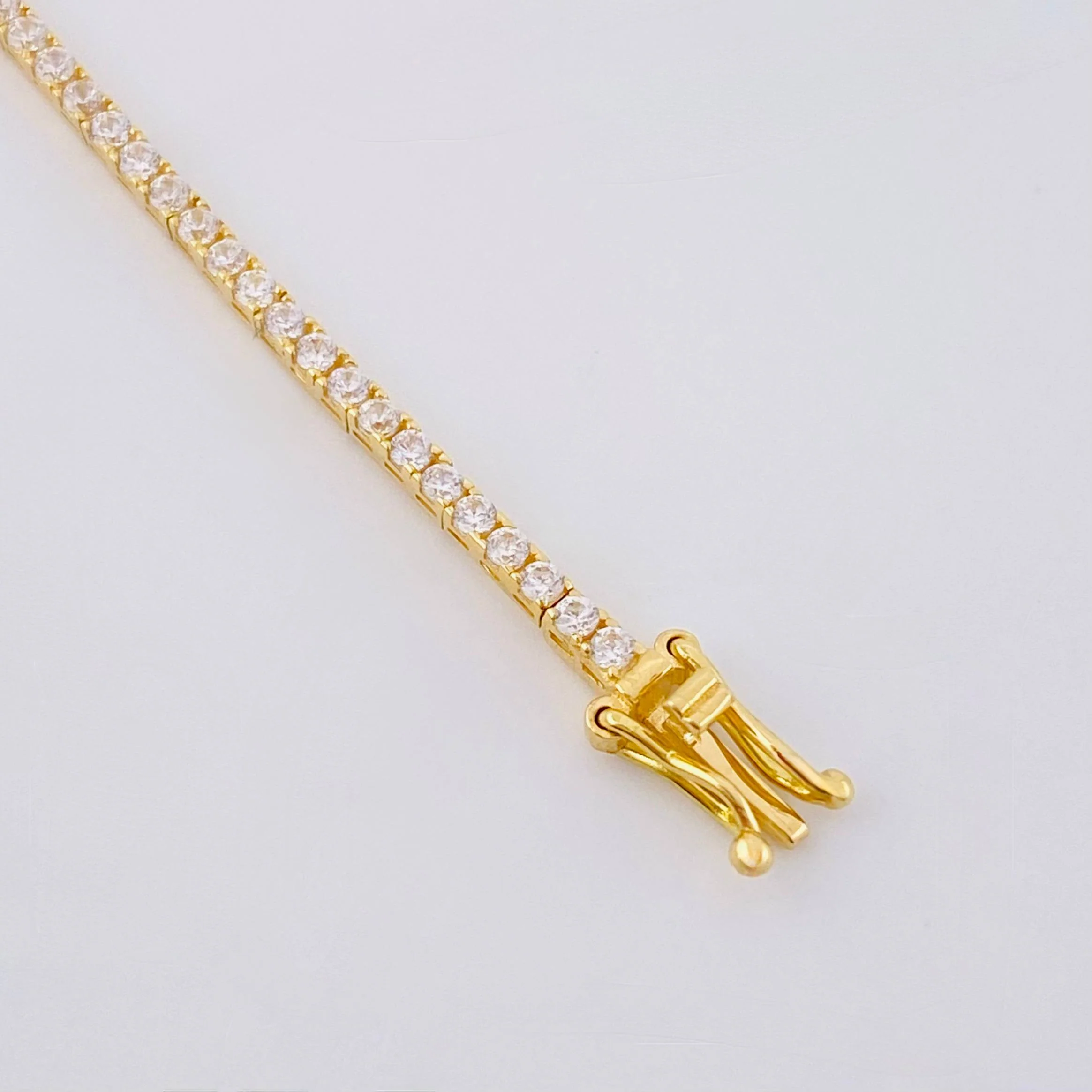 Pulso Tenis 4.15gr / 7 in / 1.6mm Oro Amarillo +4 18K © - Image 4