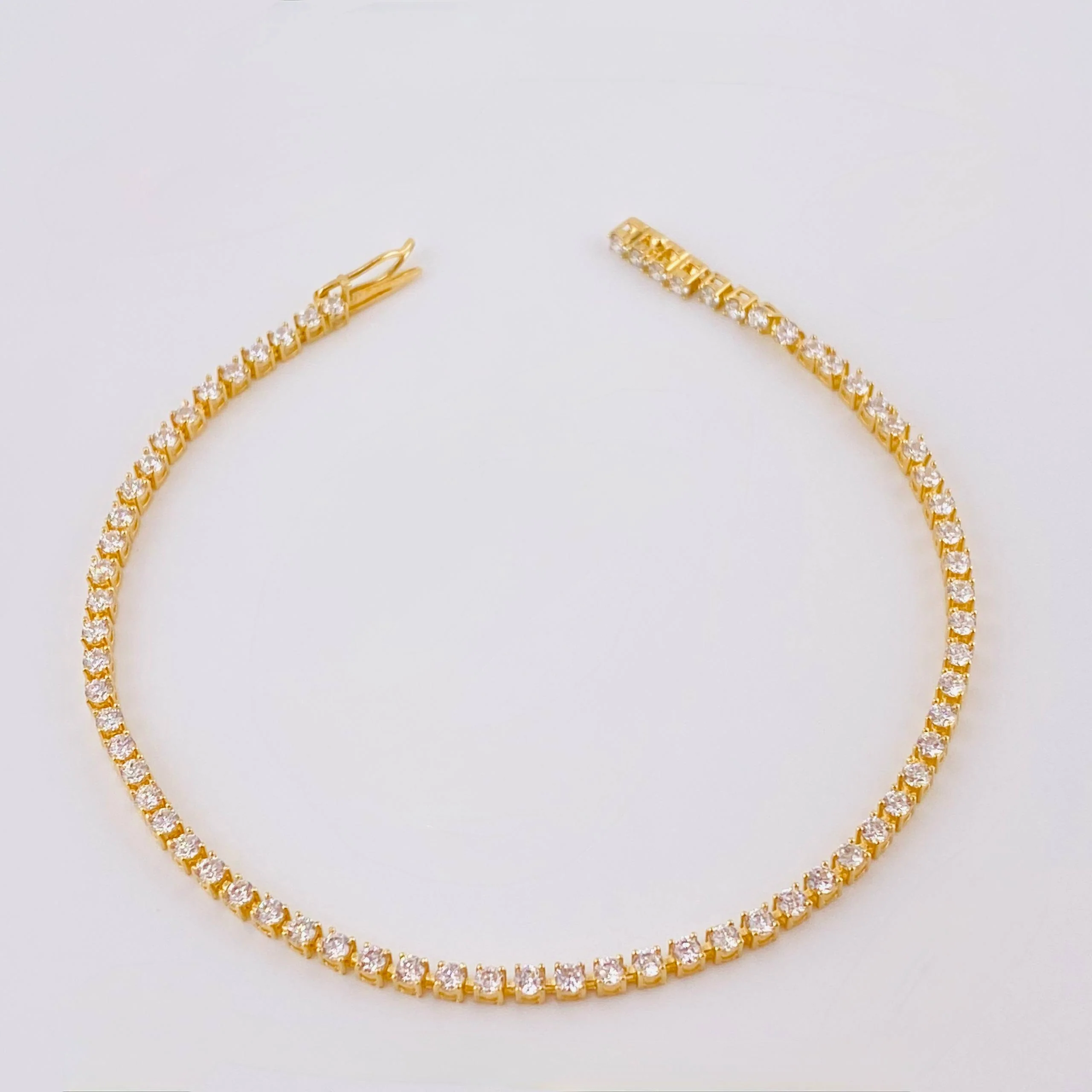 Pulso Tenis 4.65 g / 7 in / 2,15 mm Oro Amarillo 18K