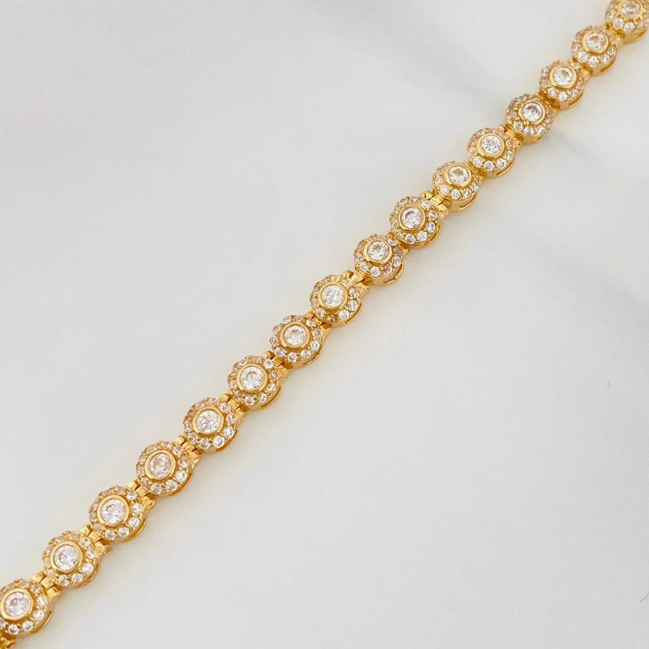 Pulso Tennis 9.55 g / 7 3/4 in / 4.54 mm Oro Amarillo 18K - Image 4